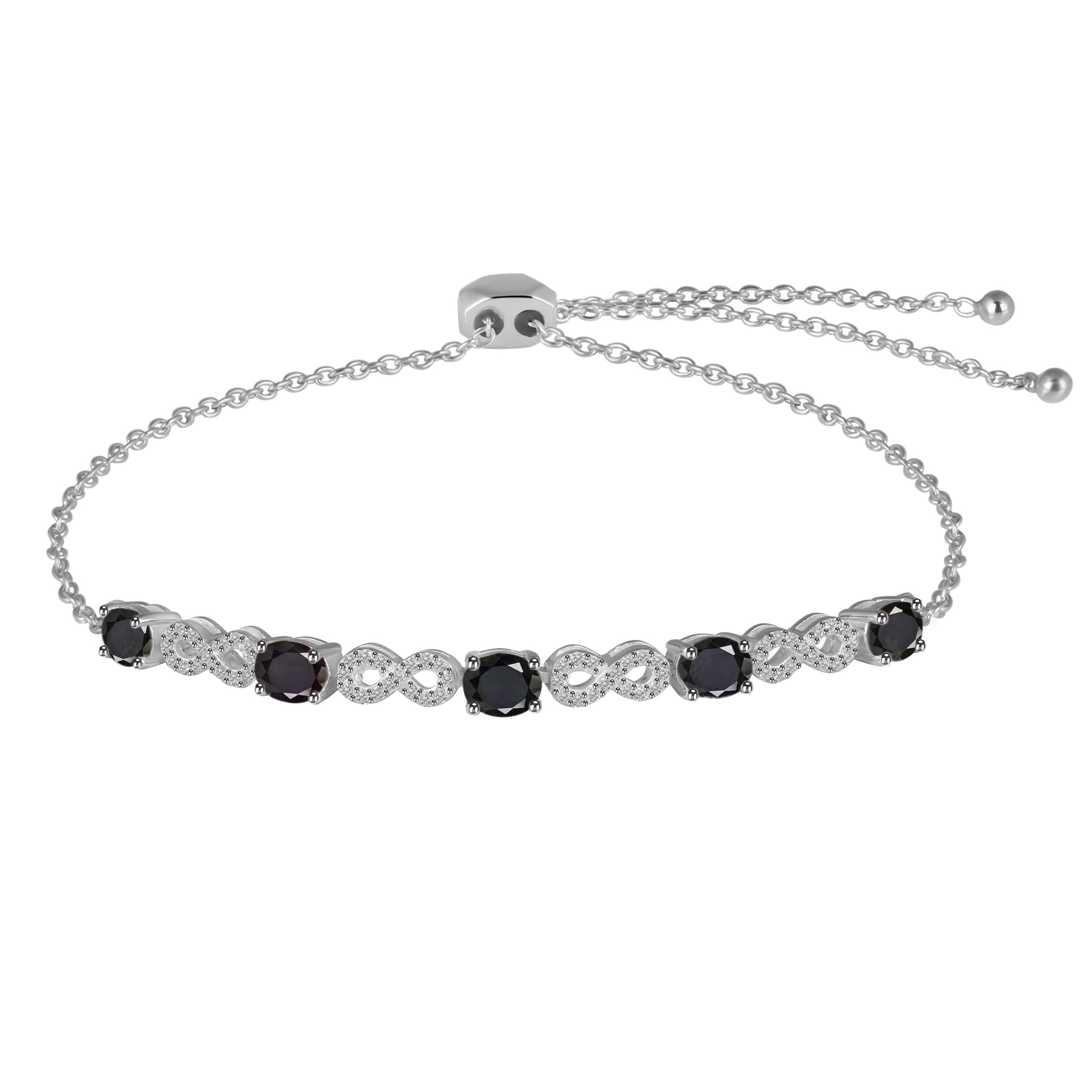 black-tourmaline-white-topaz-bracelet-with-adjustable-camera-lock-bls-rdb-126