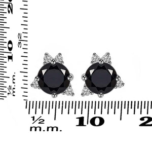 black-tourmaline-white-topaz-stud-earring-bls-rde-1260