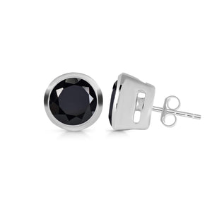 black-tourmaline-stud-earring-bls-rde-1244