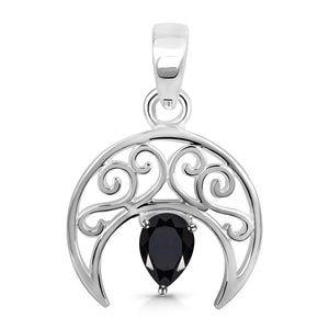 black-tourmaline-crescent-moon-pendant-bls-rdep-890