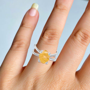 citrine-raw-crystal-white-topaz-ring-cit-rr-382