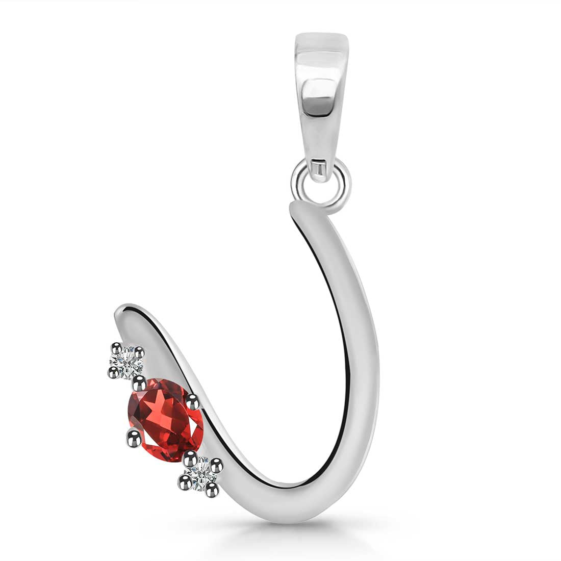 garnet-white-topaz-alphabet-u-pendant-gar-rda-21