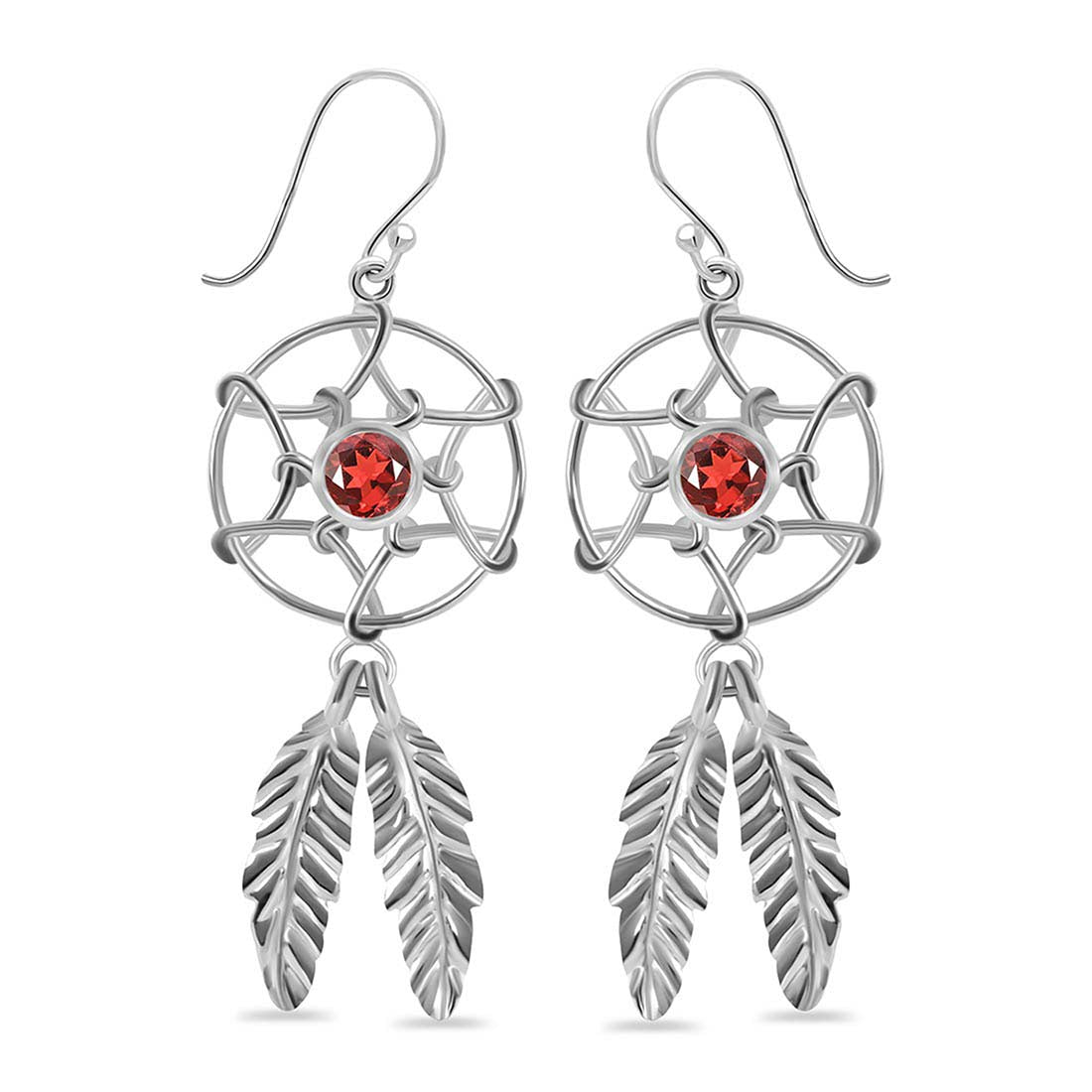 garnet-earring-gar-rde-270