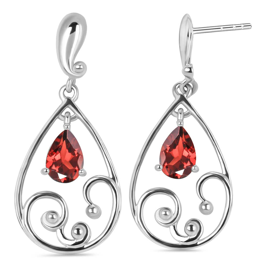 garnet-earring-gar-rde-76