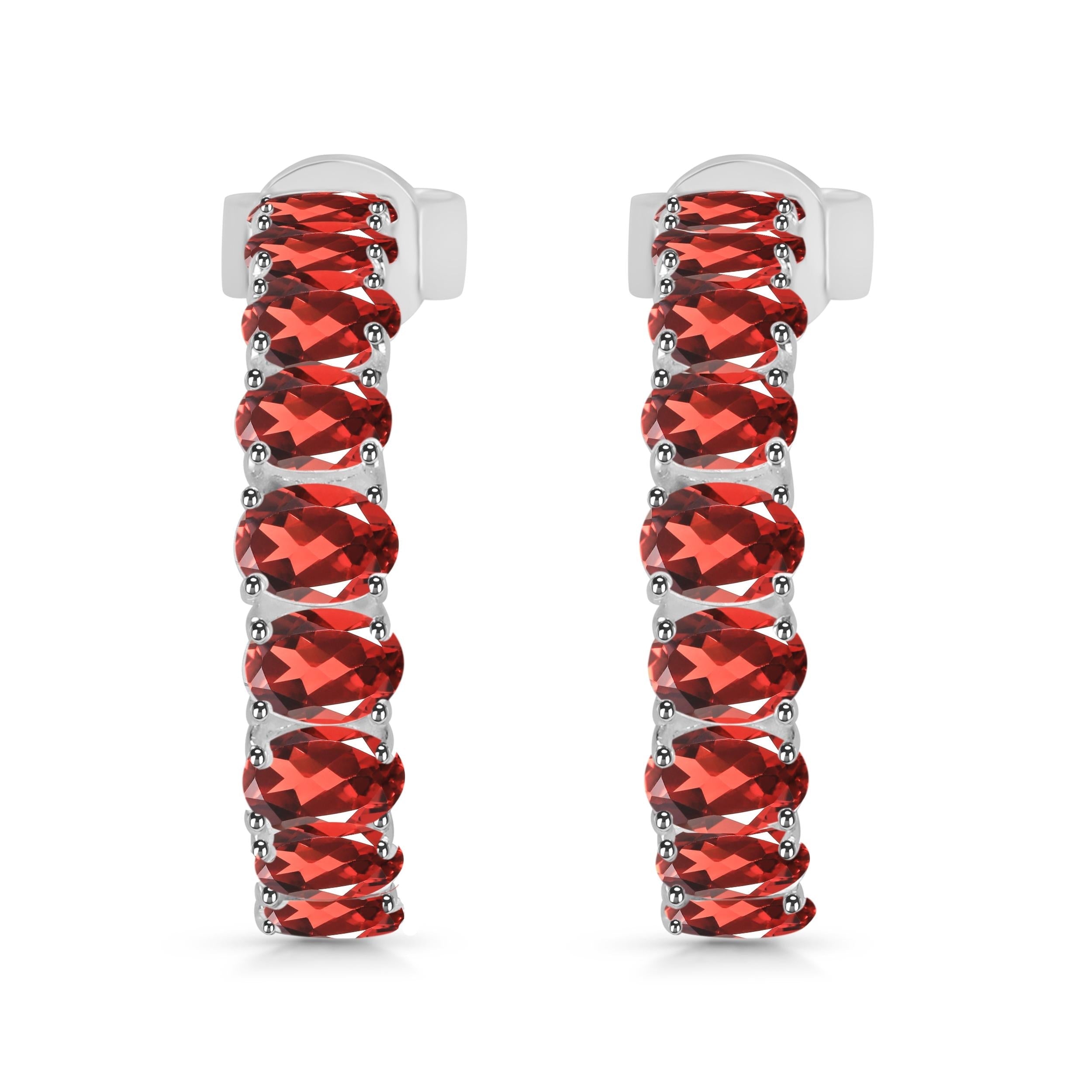 garnet-hoop-earring-gar-rde-975