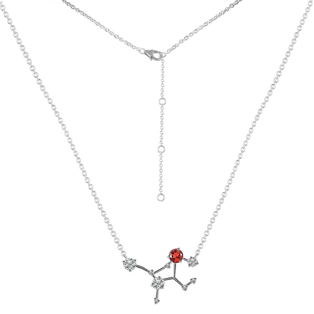 virgo-zodiac-star-constellation-garnet-white-topaz-necklace-gar-rdn-491