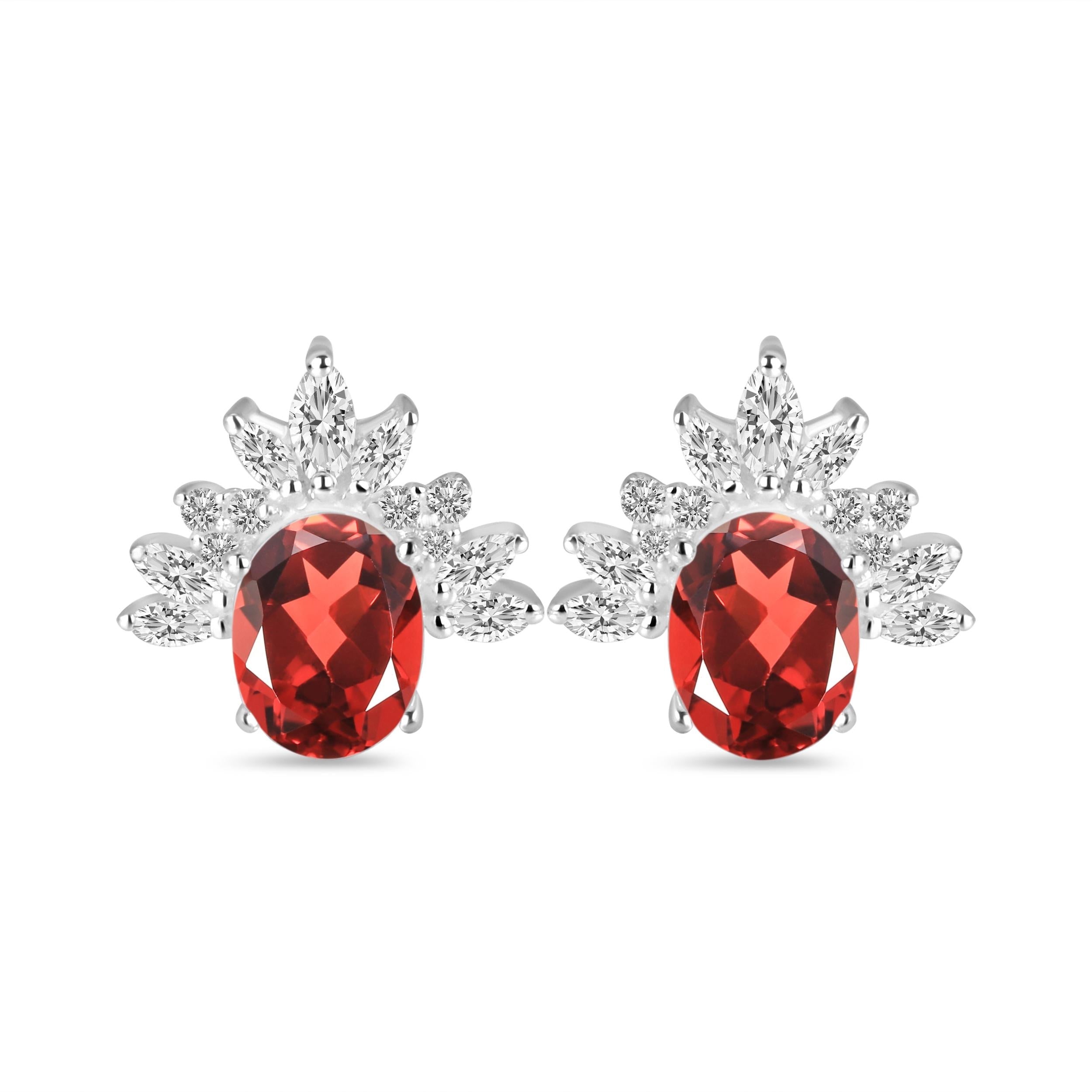 garnet-white-topaz-stud-earring-gar-re-71