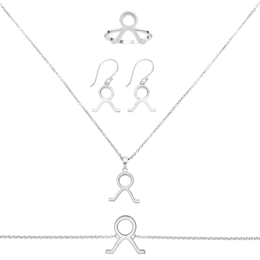 taurus-zodiac-plain-silver-jewelry-set-ps-rdr-3090-rde-1498-rdb-183-rdp-21