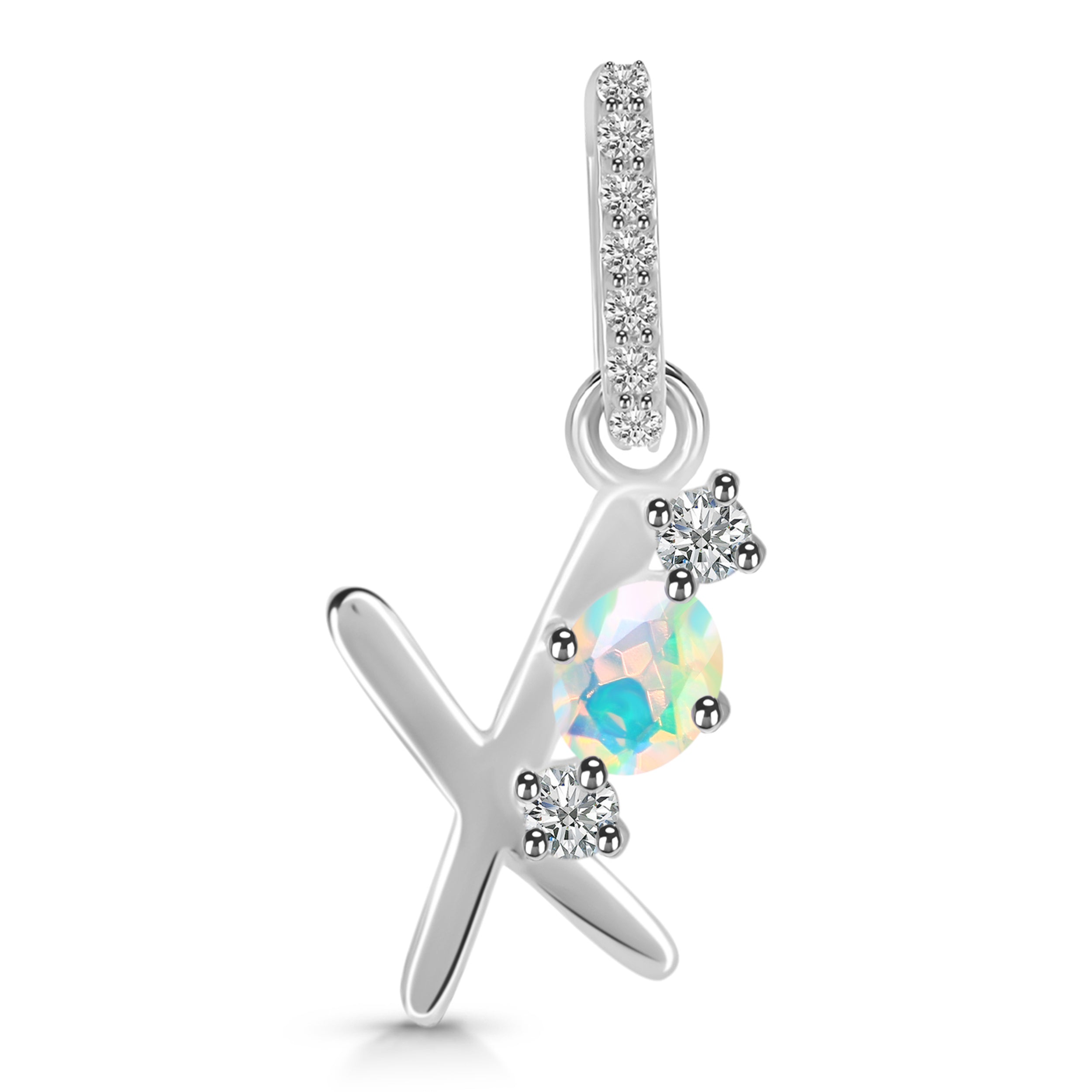 opal-white-topaz-alphabet-x-pendant-opl-rda-102