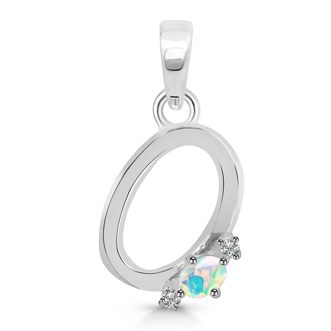 opal-white-topaz-alphabet-o-pendant-opl-rda-15