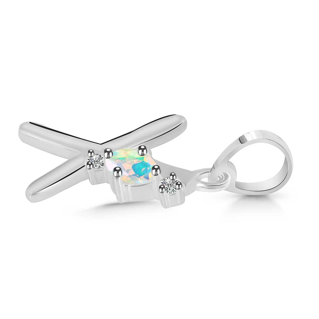 opal-white-topaz-alphabet-x-pendant-opl-rda-24