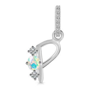 opal-white-topaz-alphabet-p-pendant-opl-rda-94