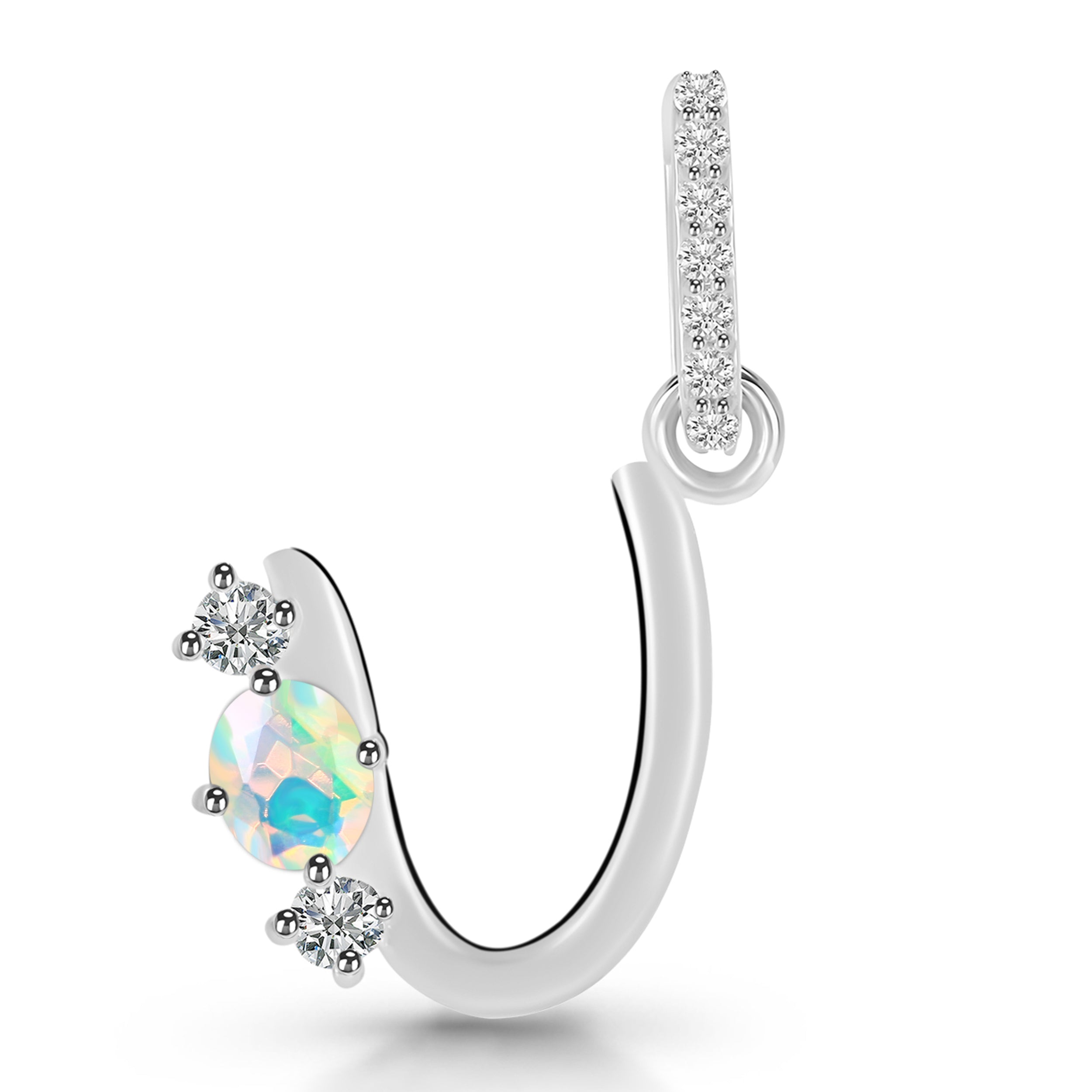 opal-white-topaz-alphabet-u-pendant-opl-rda-99