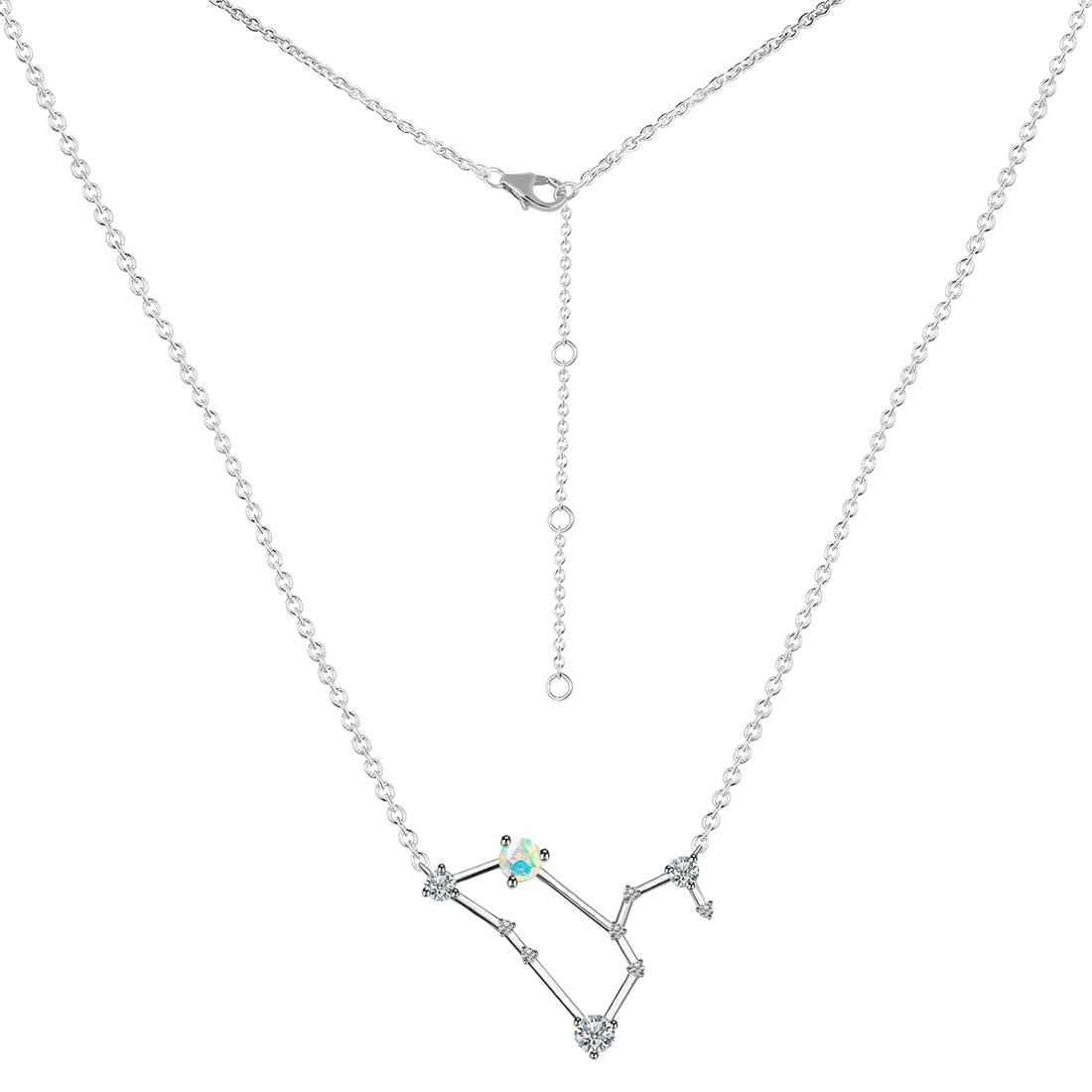 leo-zodiac-star-constellation-opal-white-topaz-necklace-opl-rdn-493