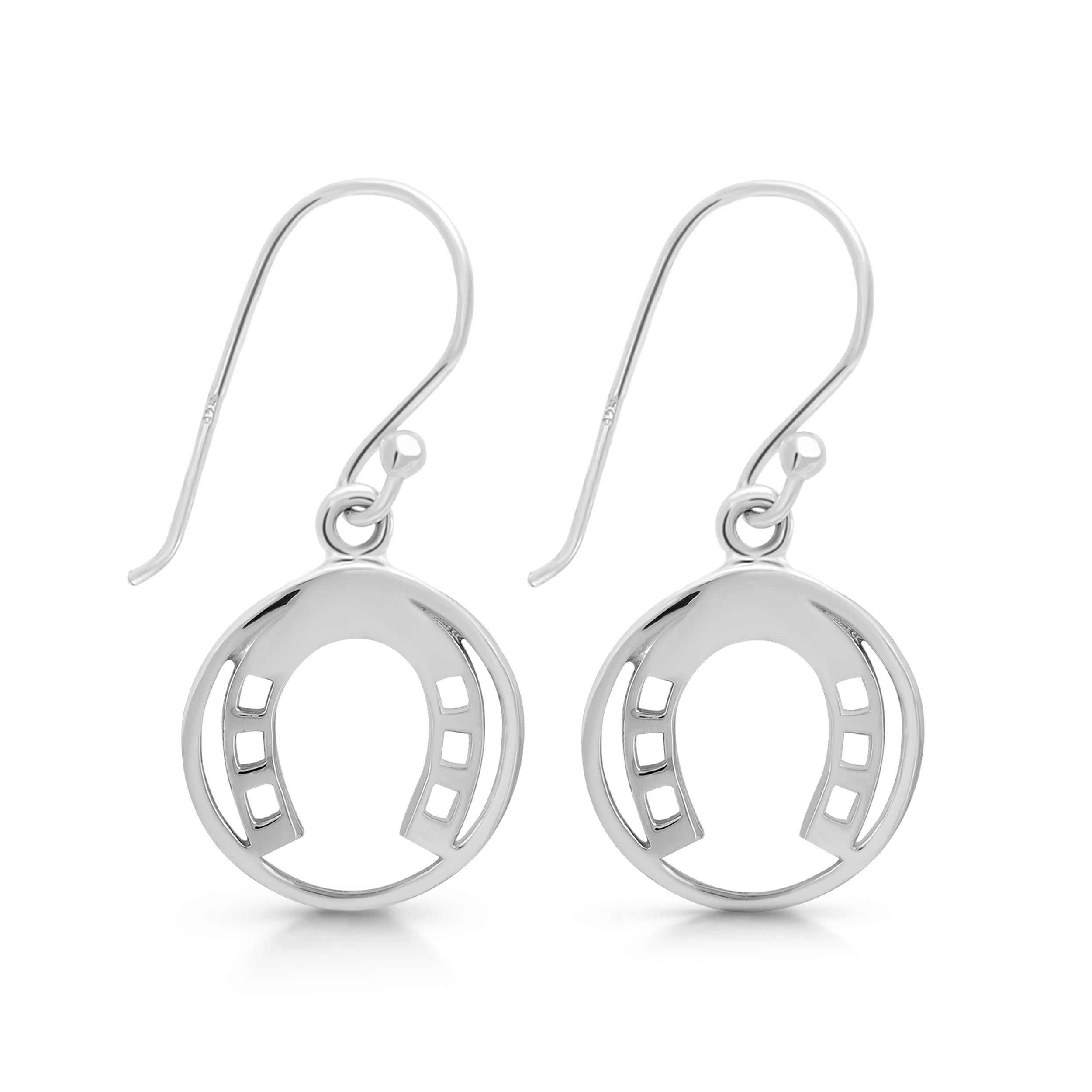 horse-shoe-plain-silver-earring-ps-rde-533
