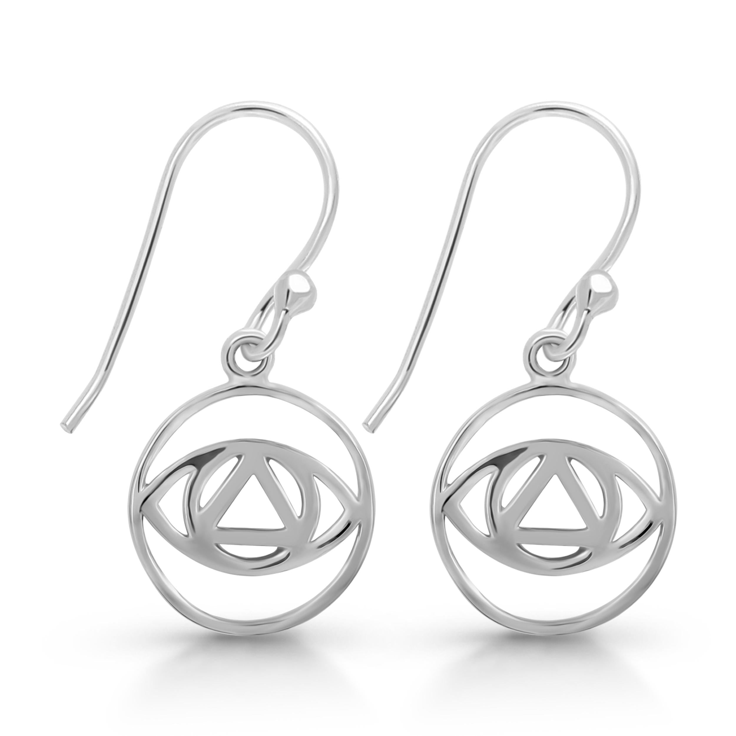 brow-chakra-plain-silver-earring-ps-rde-535