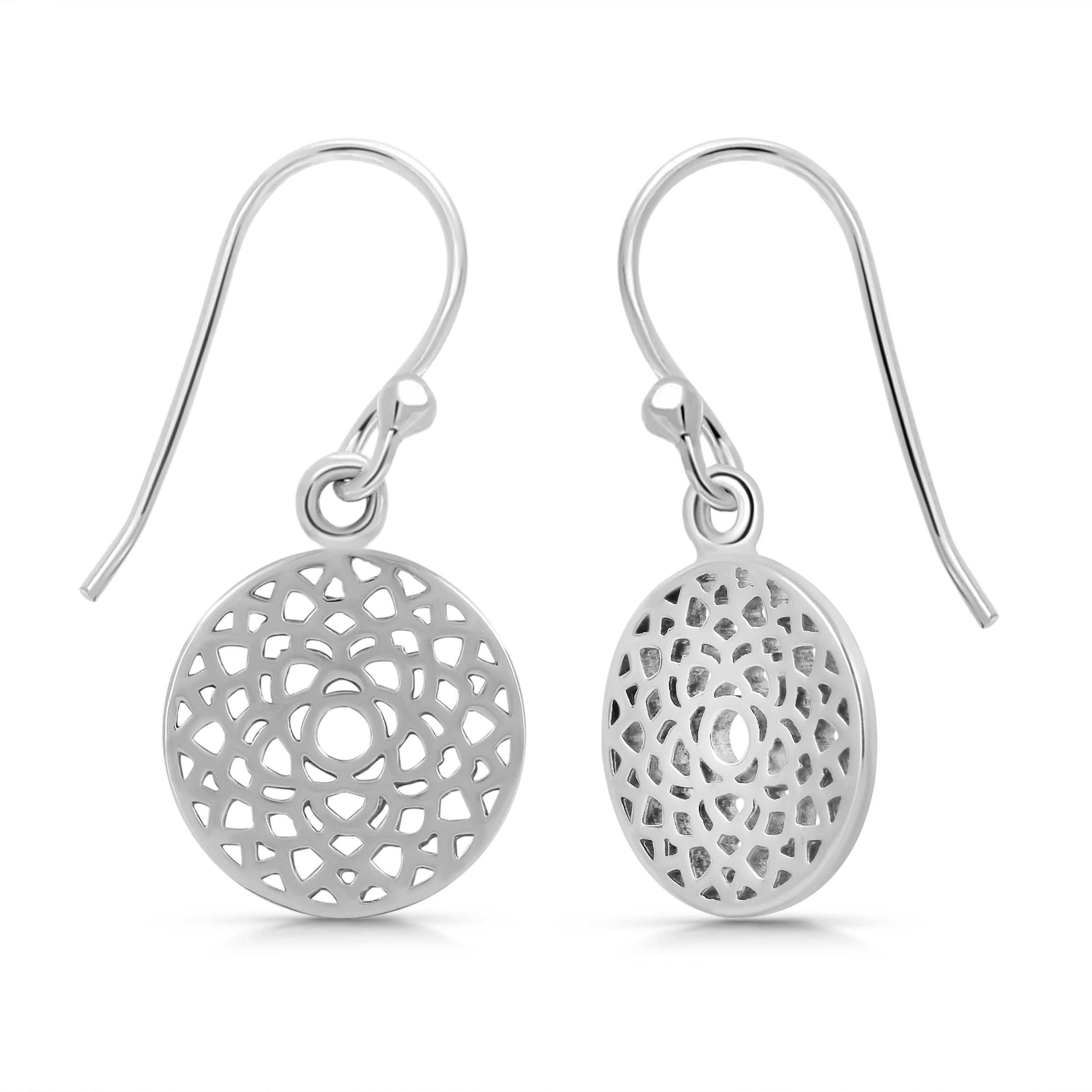 crown-chakra-plain-silver-earring-ps-rde-541