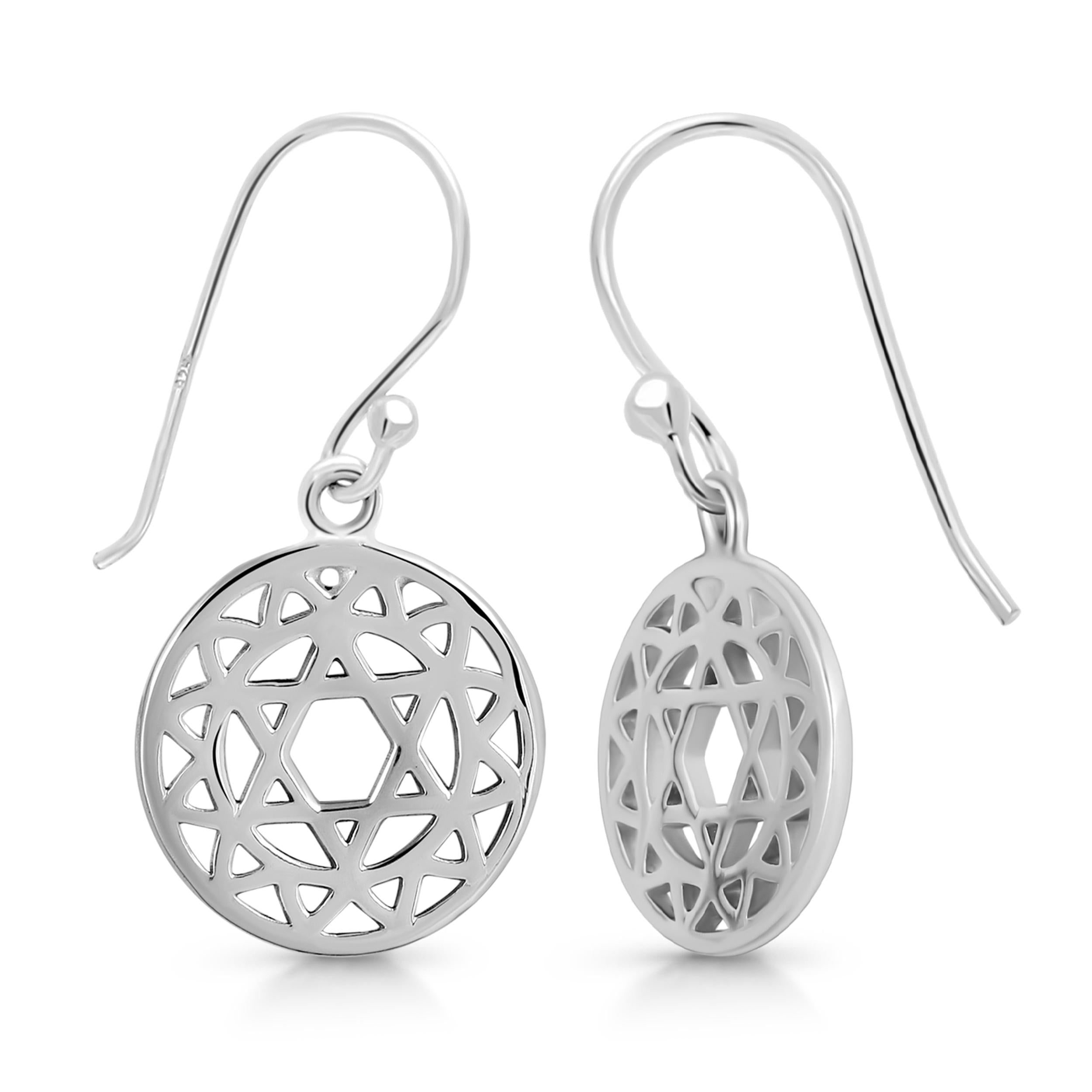 heart-chakra-plain-silver-earring-ps-rde-543