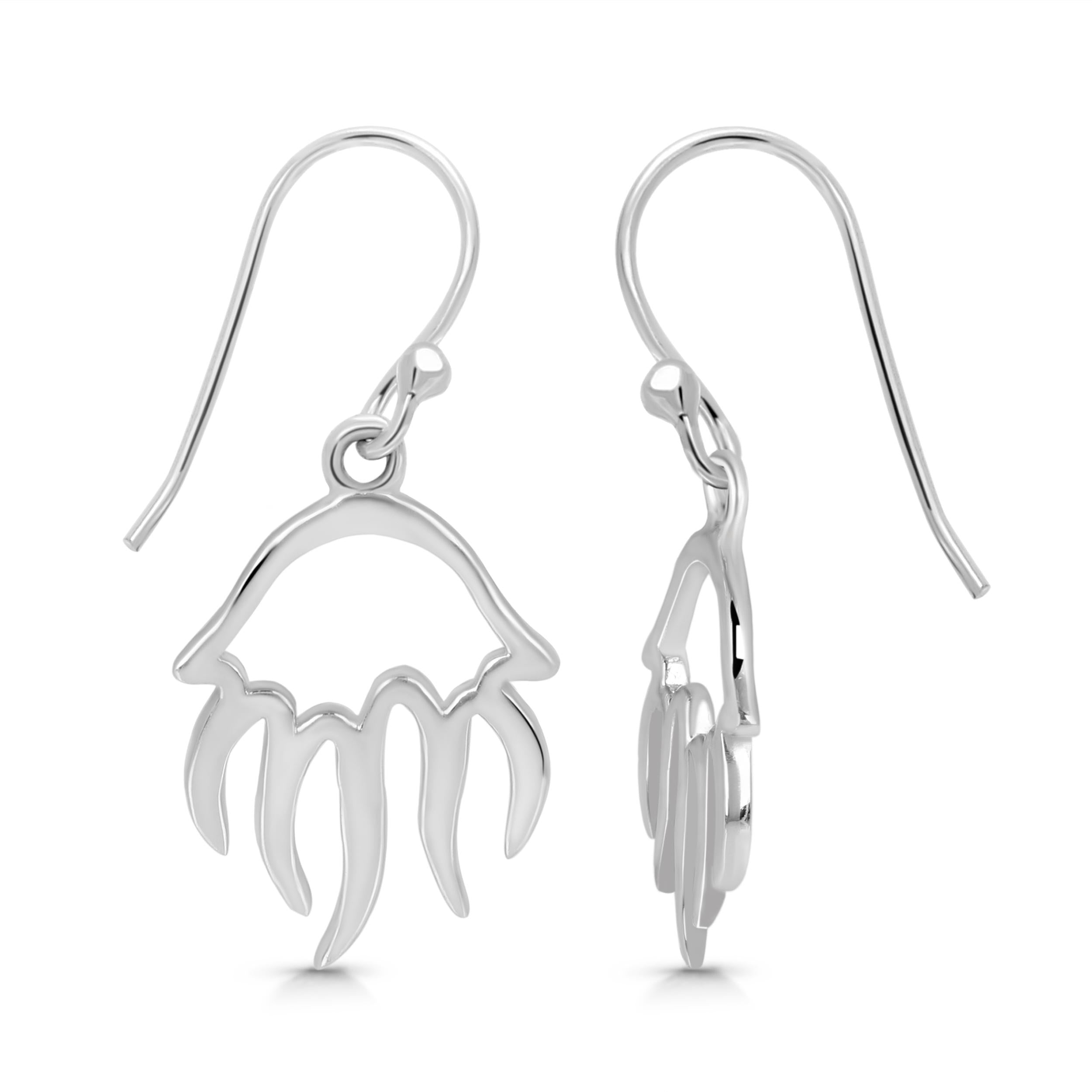 plain-silver-jelly-fish-earring-ps-rde-963