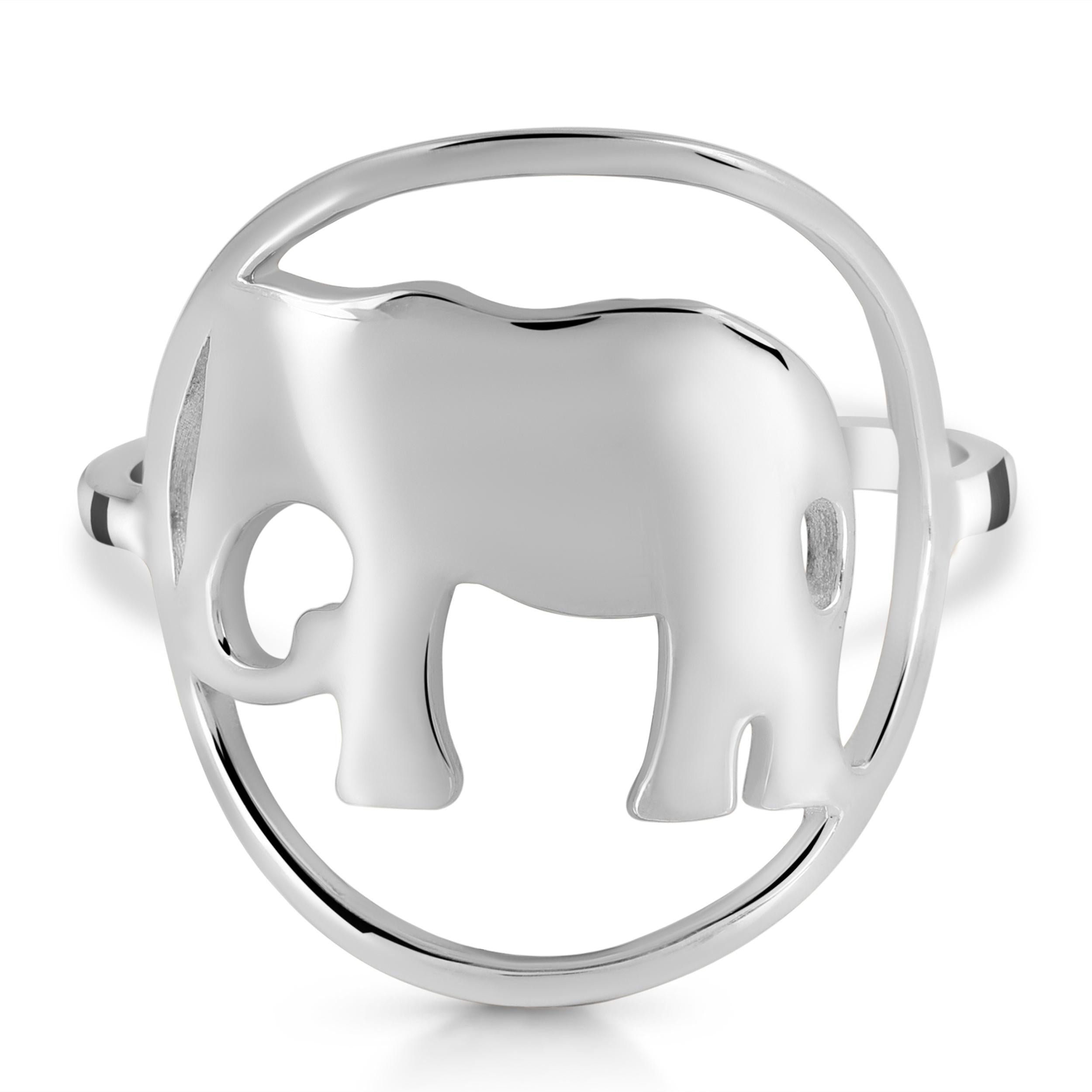 elephant-plain-silver-ring-ps-rdr-313