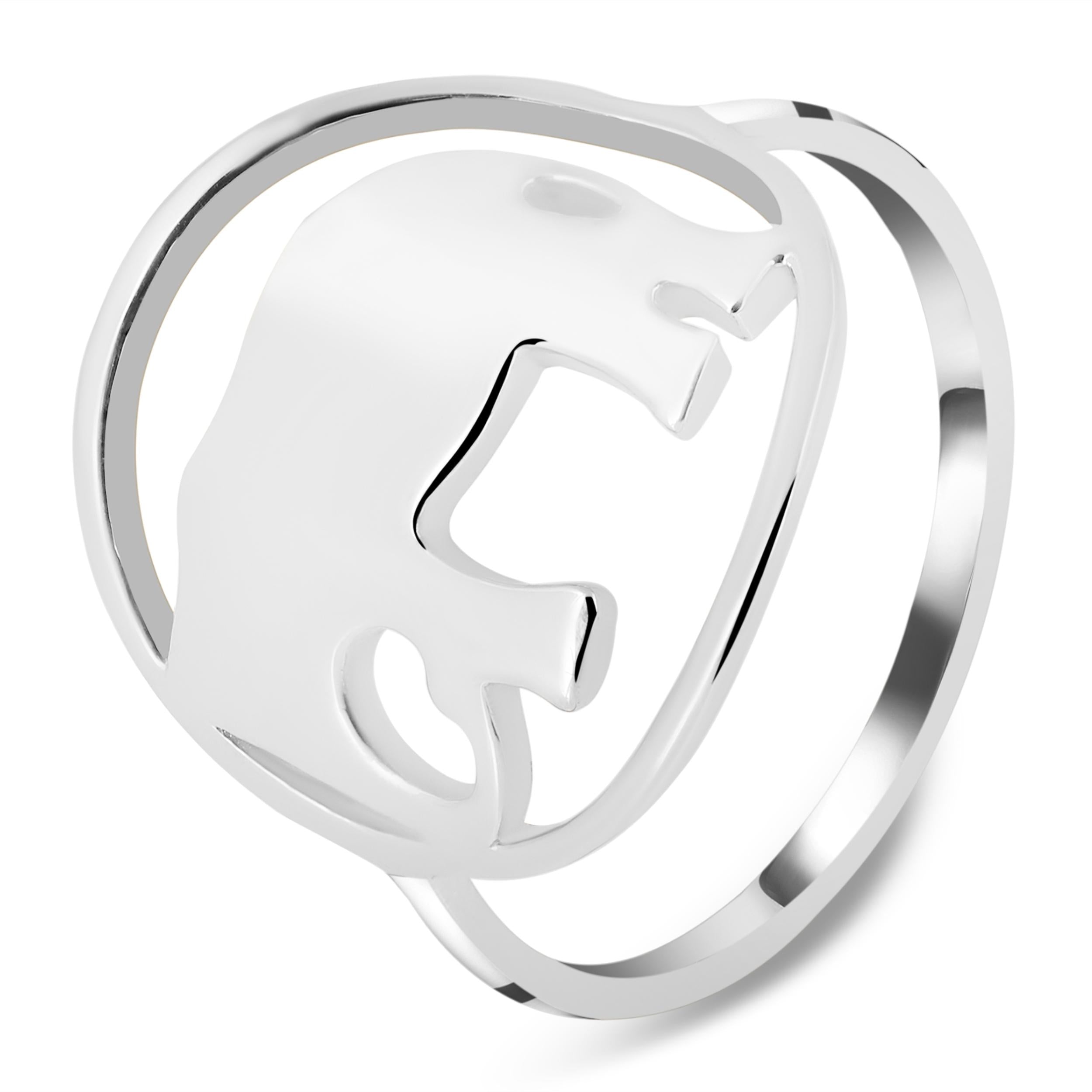 elephant-plain-silver-ring-ps-rdr-313