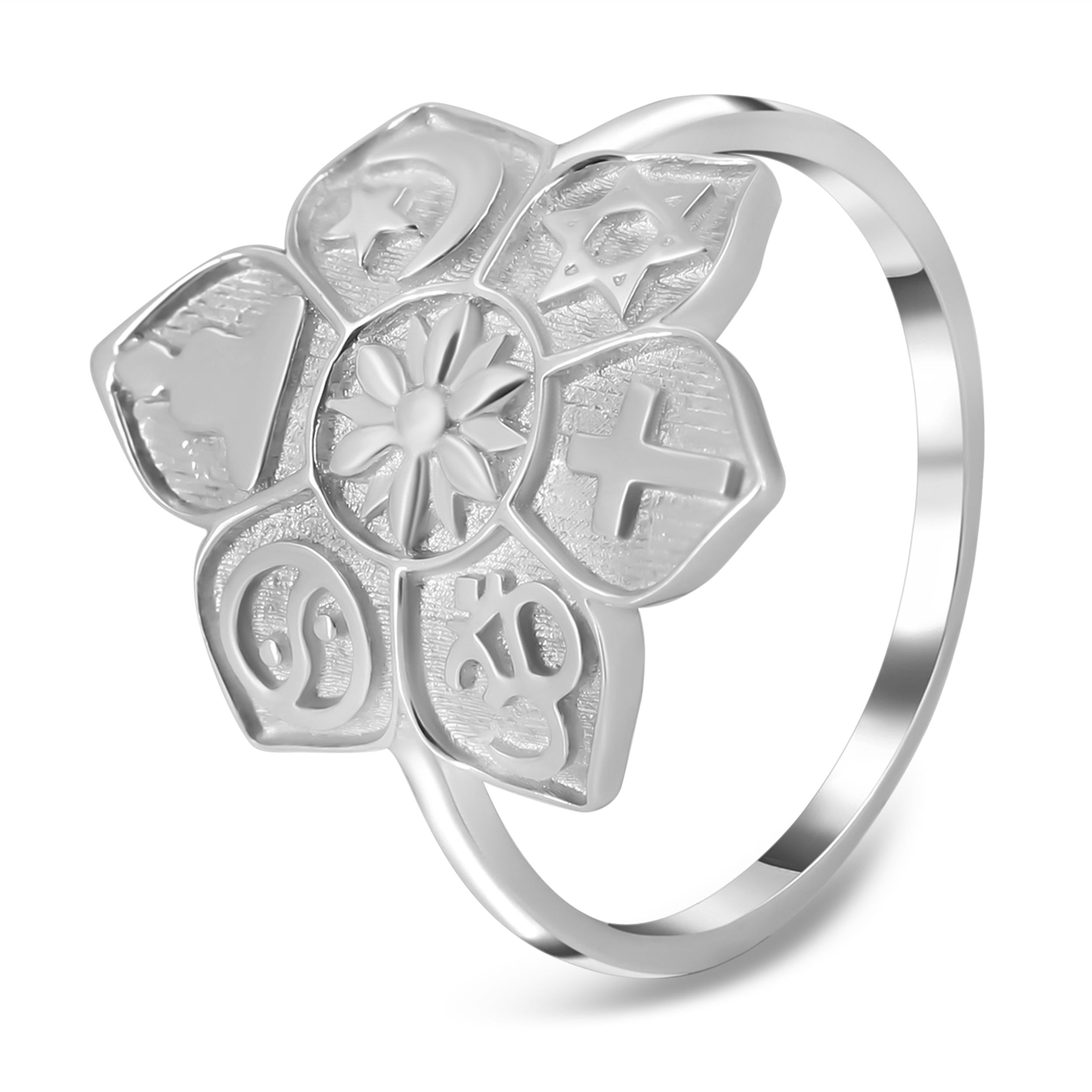 unity-of-religions-plain-silver-ring-ps-rdr-324