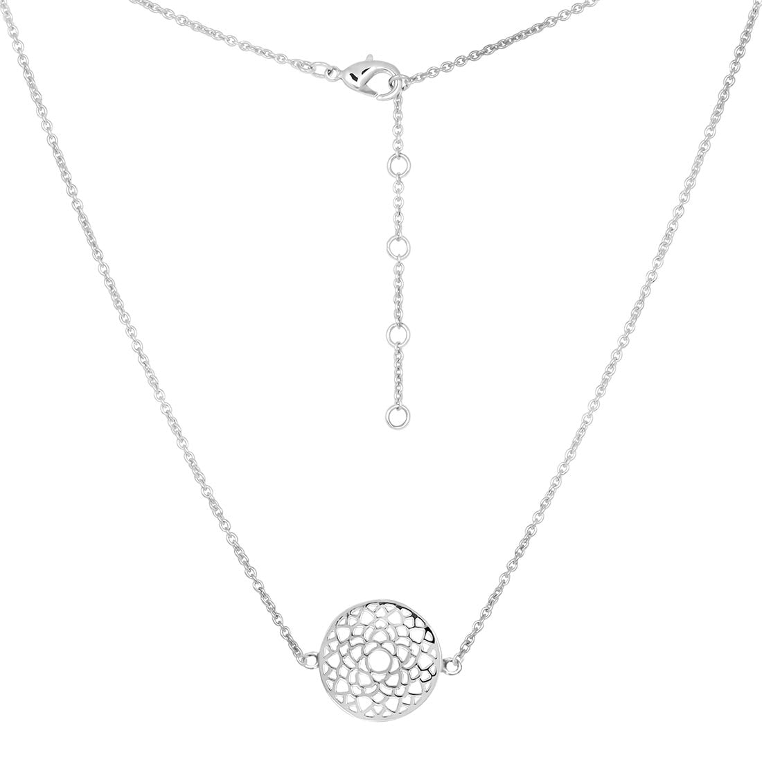 crown-chakra-plain-silver-necklace-ps-rdn-9