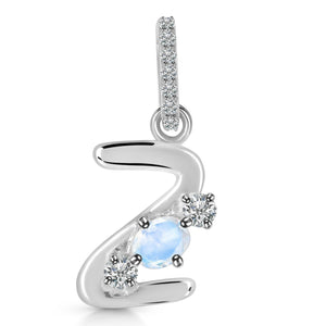 moonstone-white-topaz-alphabet-z-pendant-rbm-rda-104