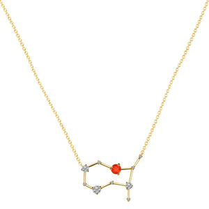 gemini-zodiac-star-constellation-red-onyx-white-topaz-necklace-rox-rdn-490