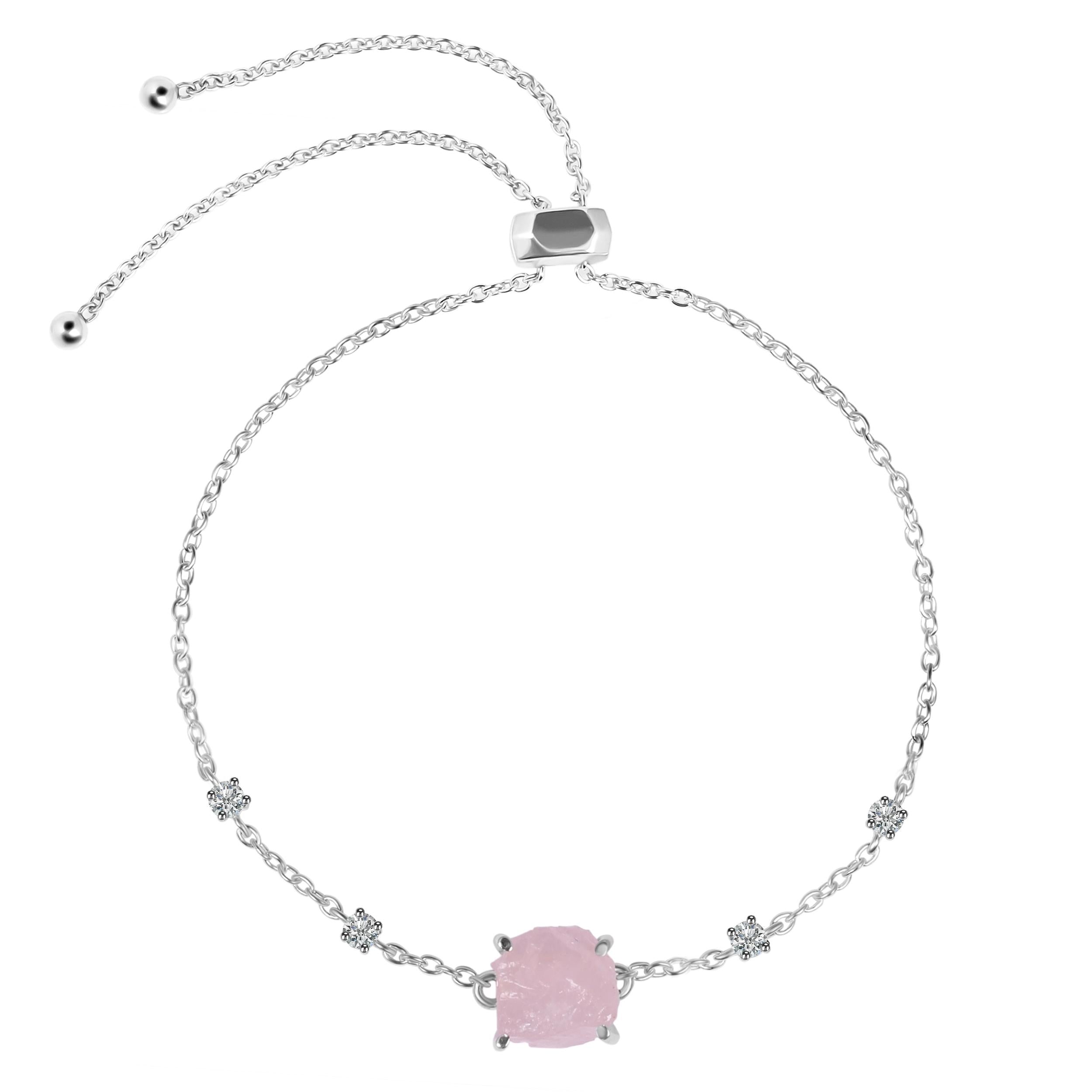 rose-quartz-raw-crystal-white-topaz-bracelet-with-adjustable-camera-lock-rsq-rcyb-2-camera-lock