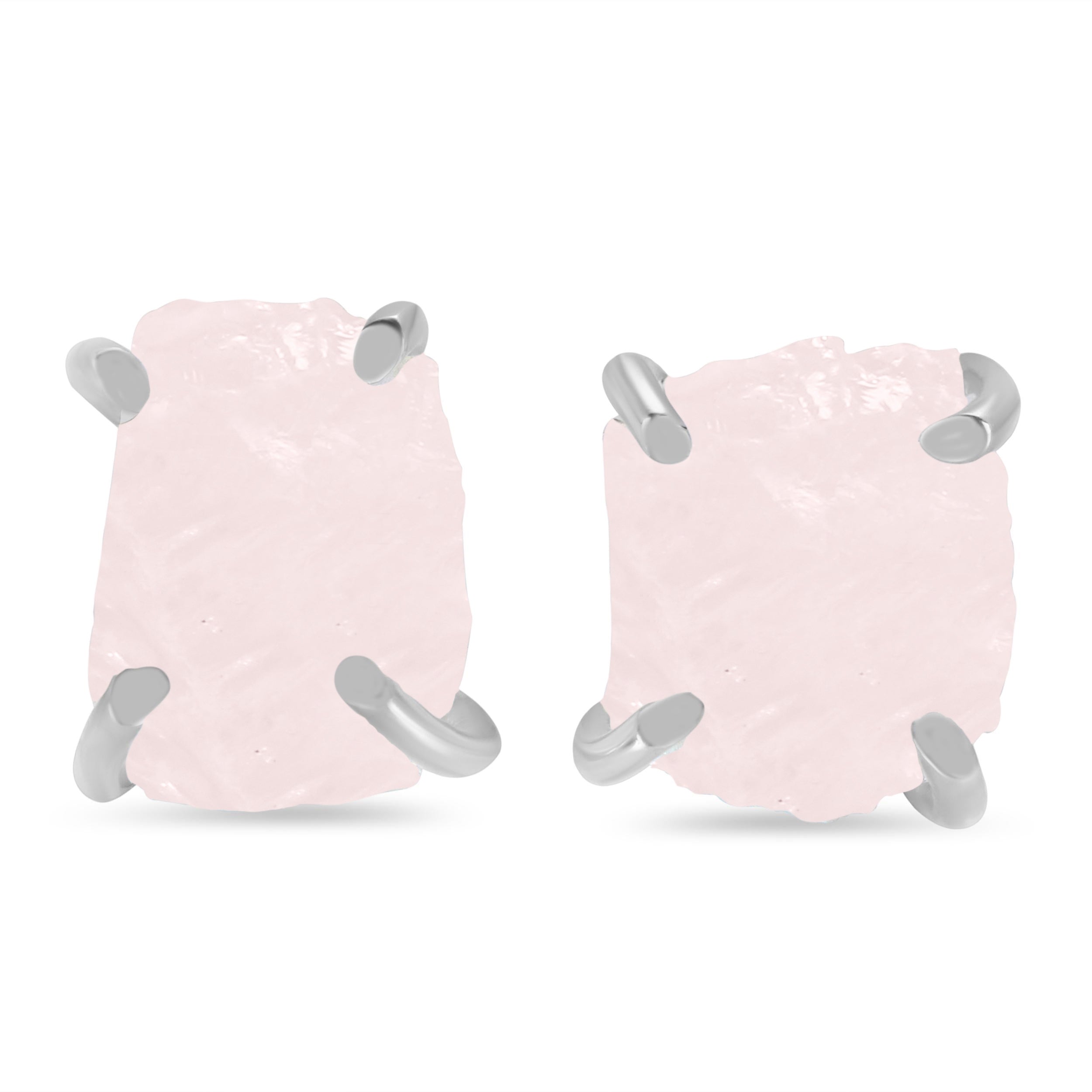 rose-quartz-raw-crystal-stud-earring-rsq-re-350