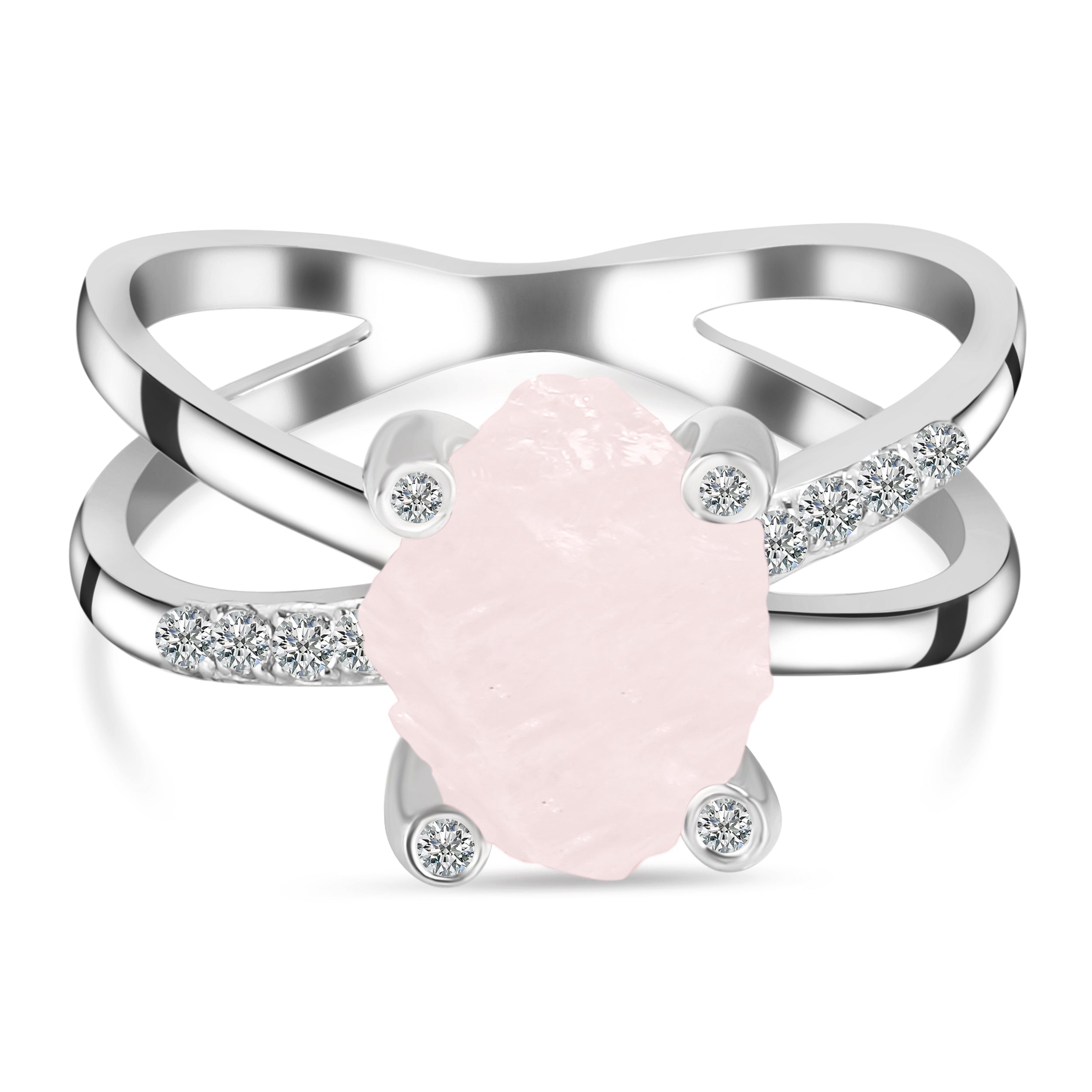 rose-quartz-raw-crystal-white-topaz-ring-rsq-rr-382