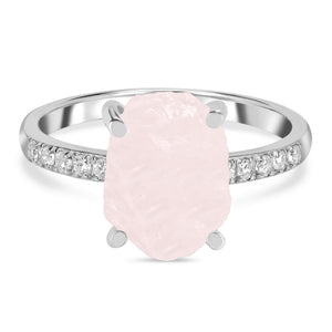 rose-quartz-raw-crystal-white-topaz-ring-rsq-rr-397