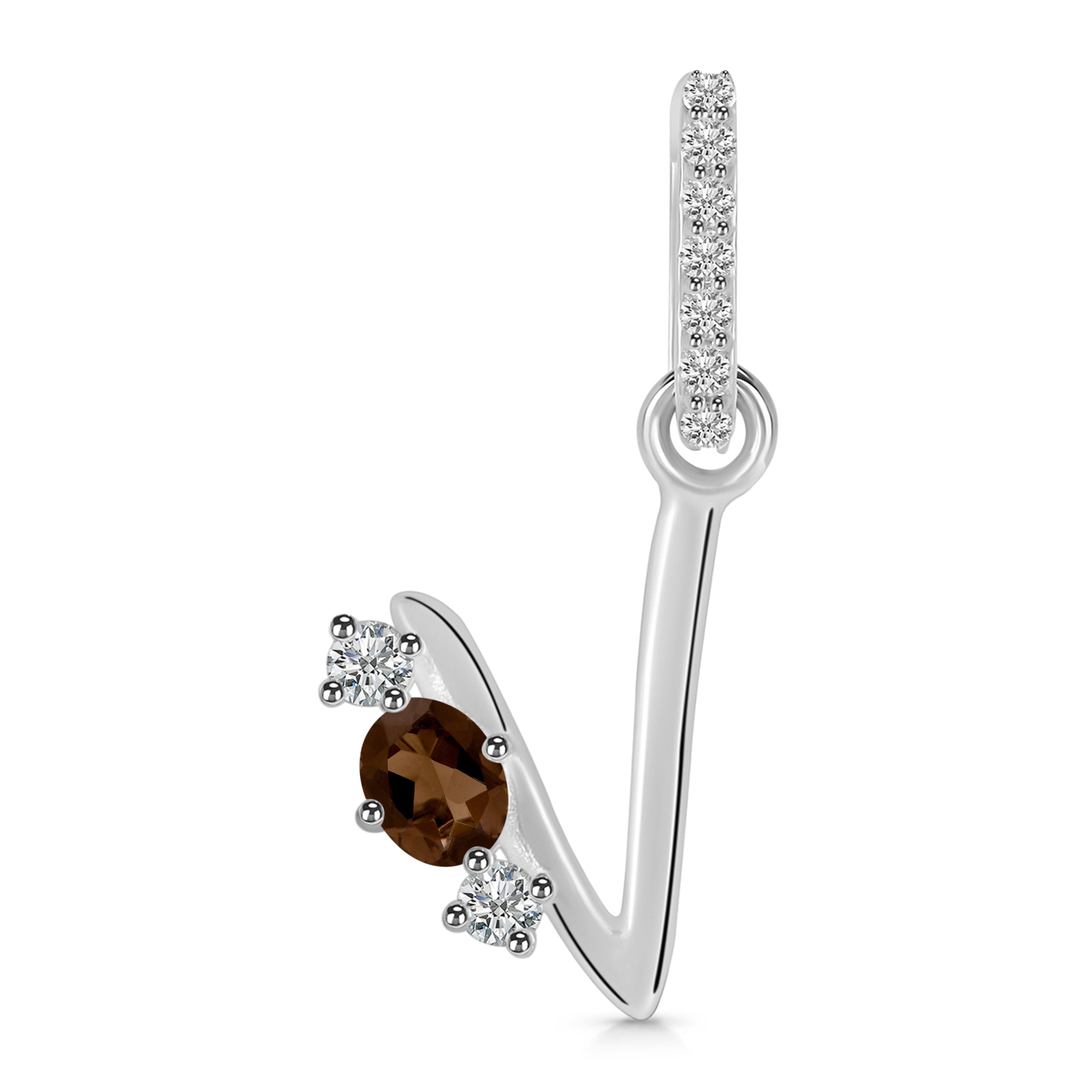 smoky-white-topaz-alphabet-v-pendant-smy-rda-100
