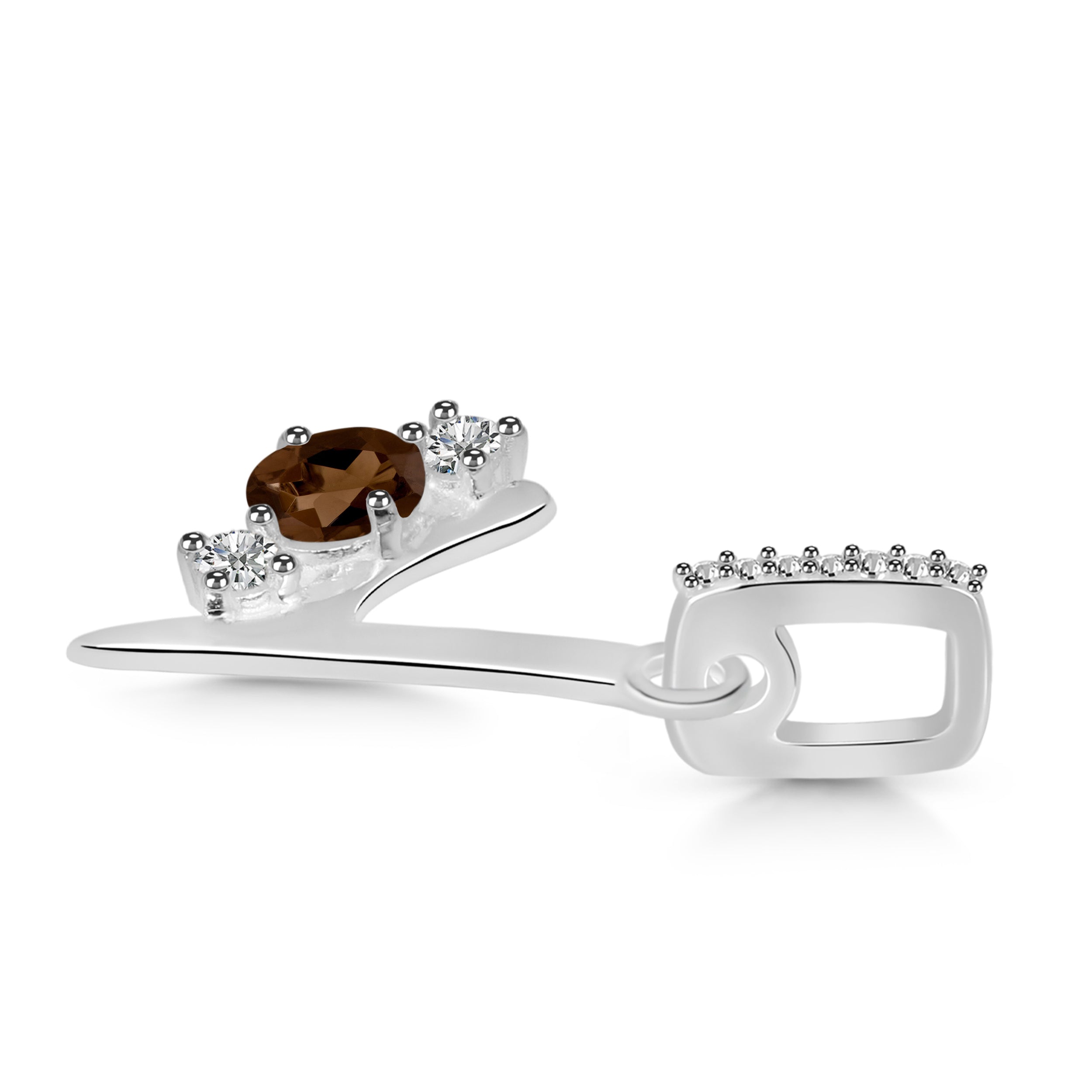 smoky-white-topaz-alphabet-y-pendant-smy-rda-103