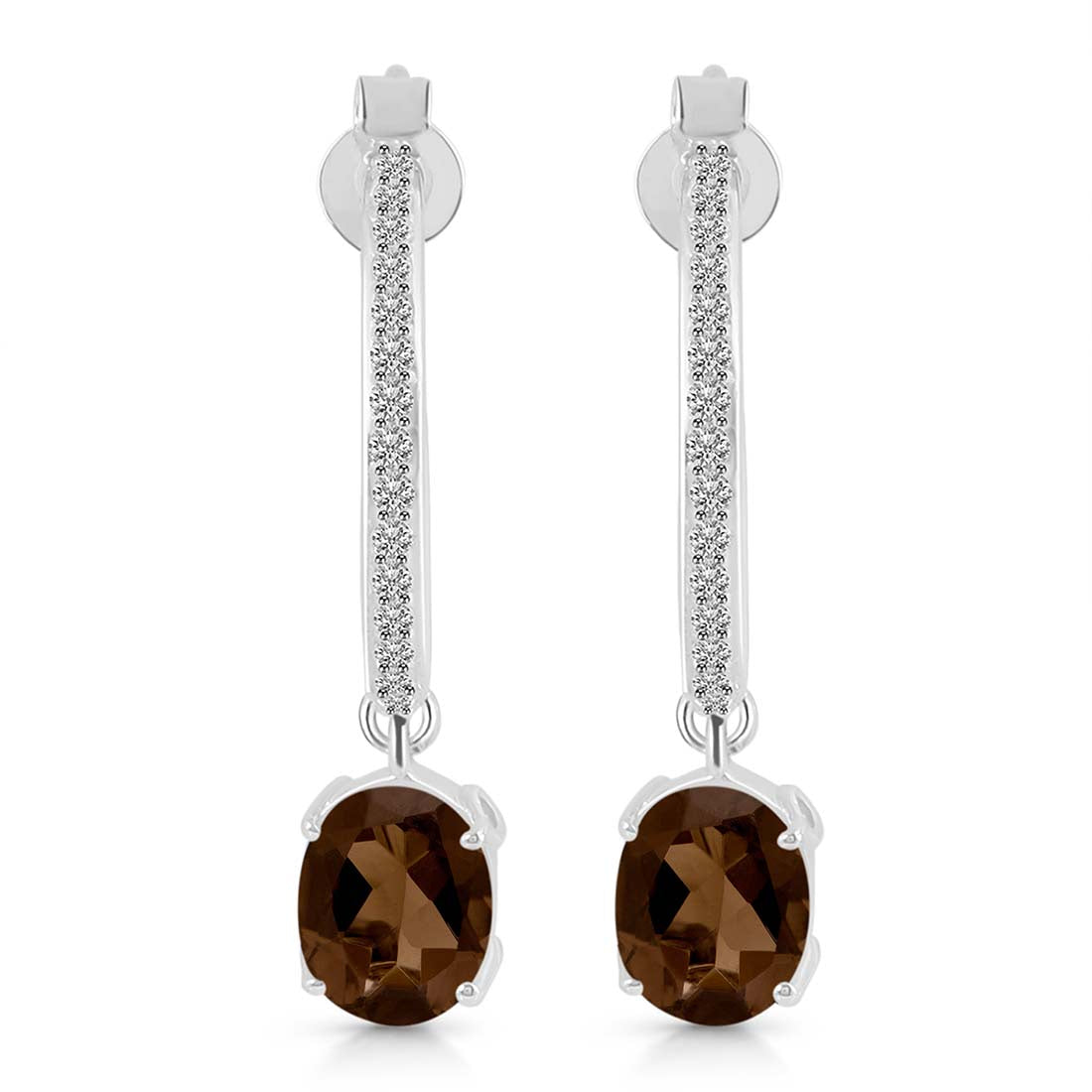 smoky-white-topaz-hoop-earring-smy-rde-1469