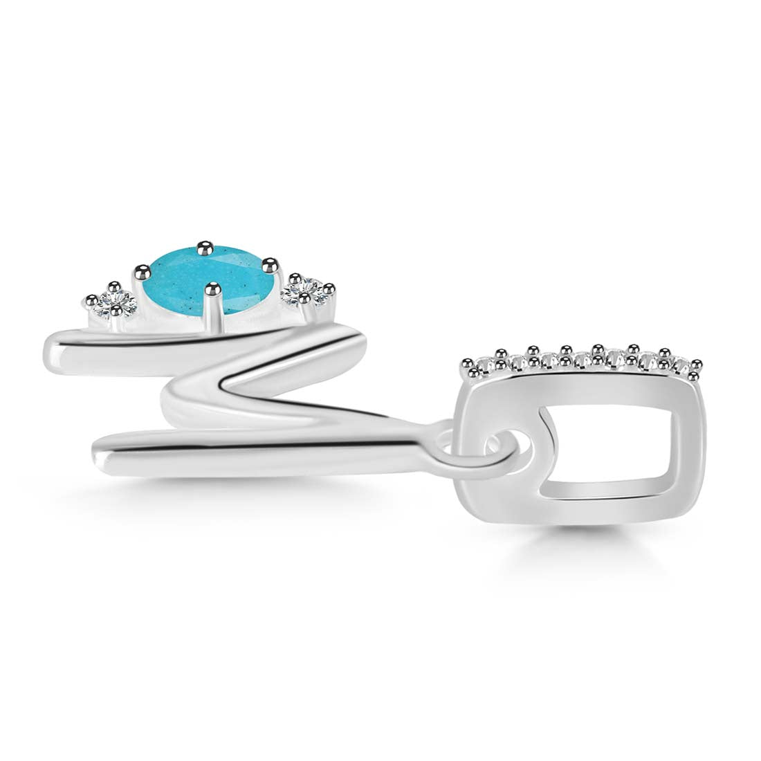 turquoise-white-topaz-alphabet-m-pendant-trq-rda-39