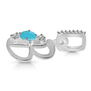 turquoise-white-topaz-alphabet-b-pendant-trq-rda-80