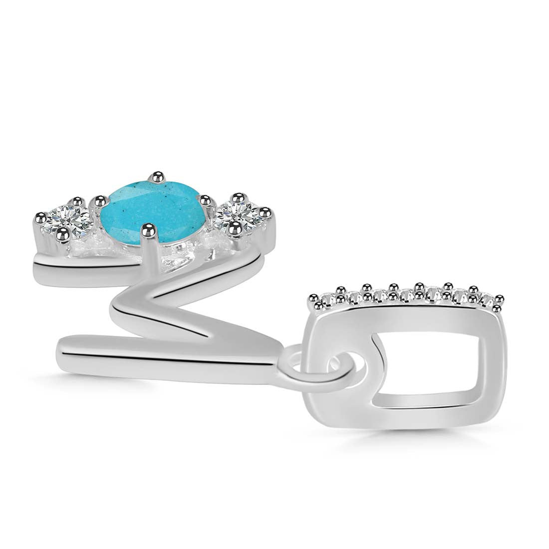 turquoise-white-topaz-alphabet-m-pendant-trq-rda-91