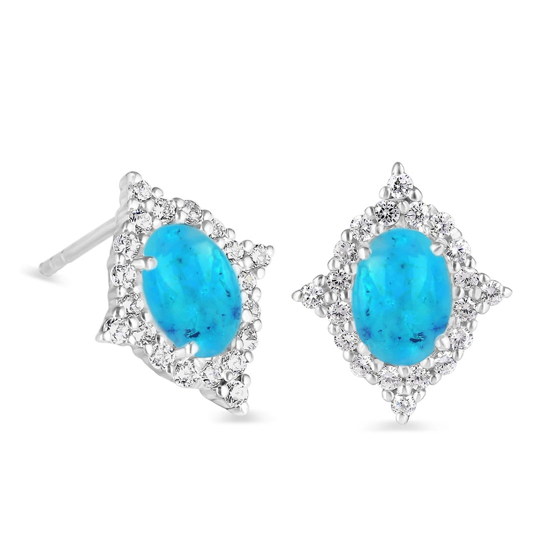 turquoise-white-topaz-stud-earring-trq-rde-849