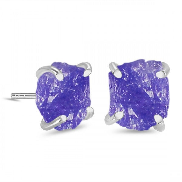 tanzanite-raw-crystal-stud-earring-tzn-re-200