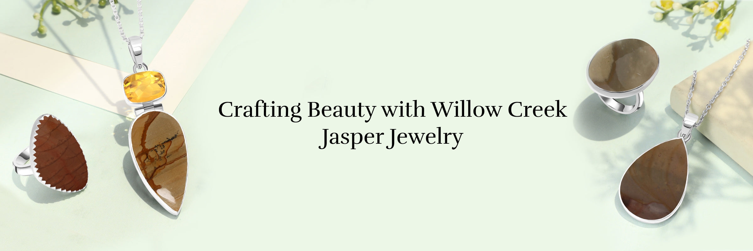 Glistening Galaxies: Willow Creek Jasper Jewelry that Reflects the Cosmos