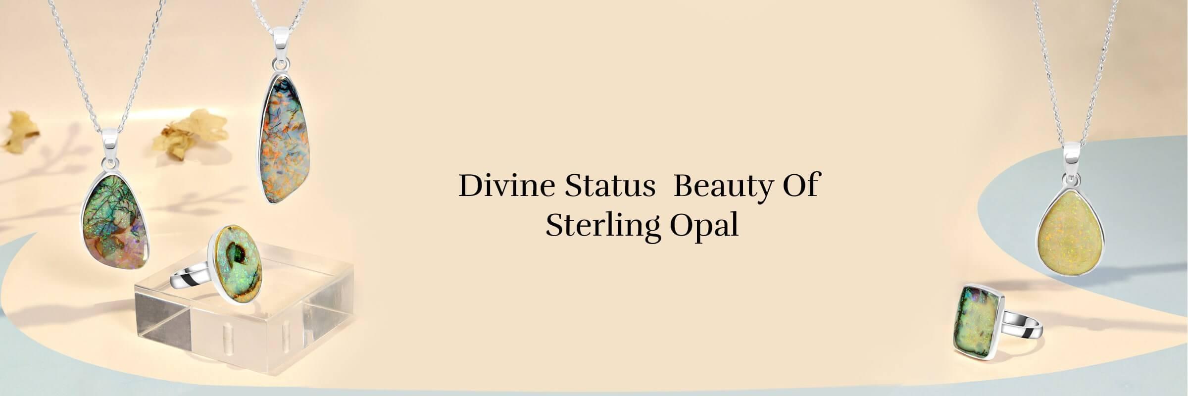 Radiant Reflections: The Beauty Of Sterling Opal Jewelry