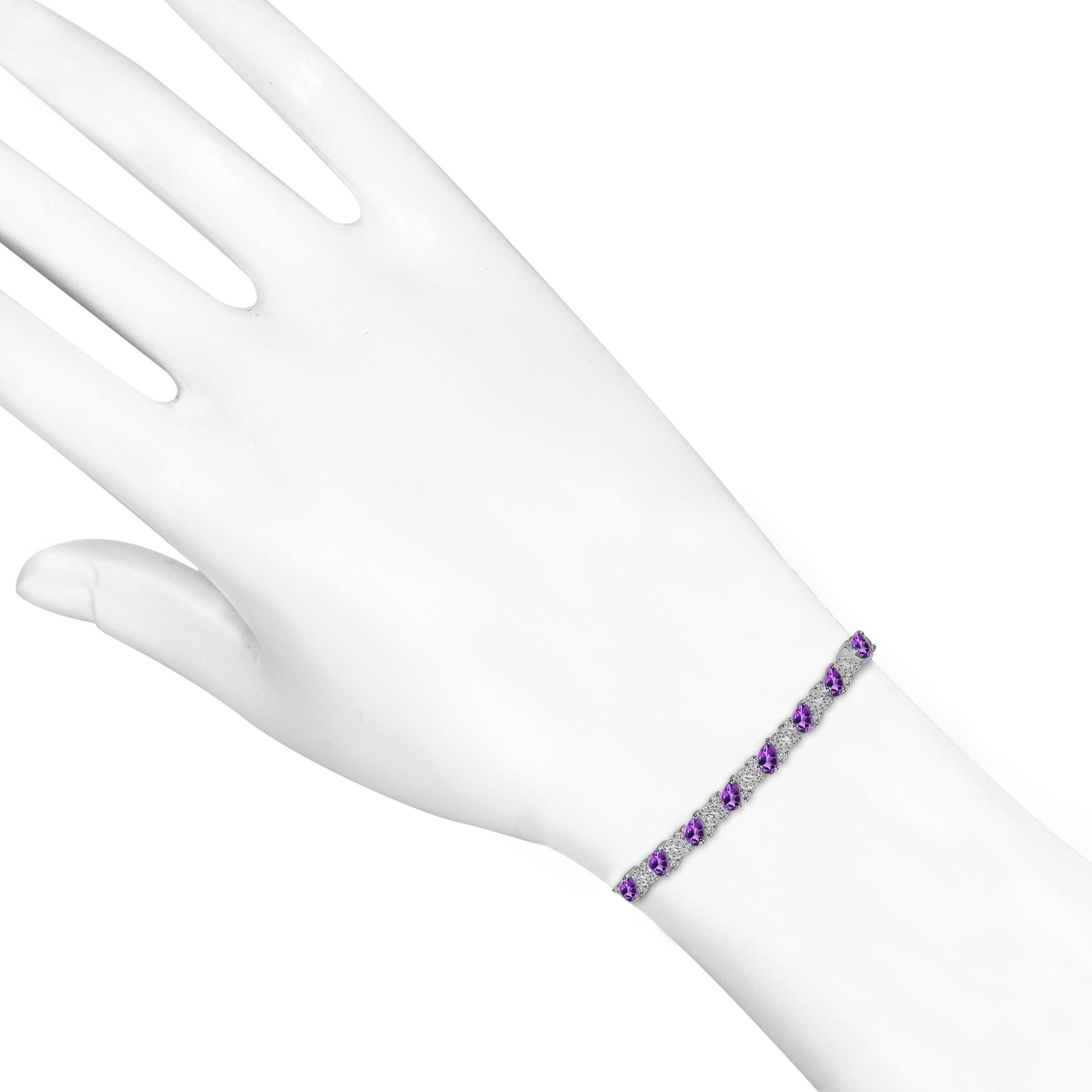 amethyst-white-topaz-bracelet-with-adjustable-camera-lock-amt-rdb-128