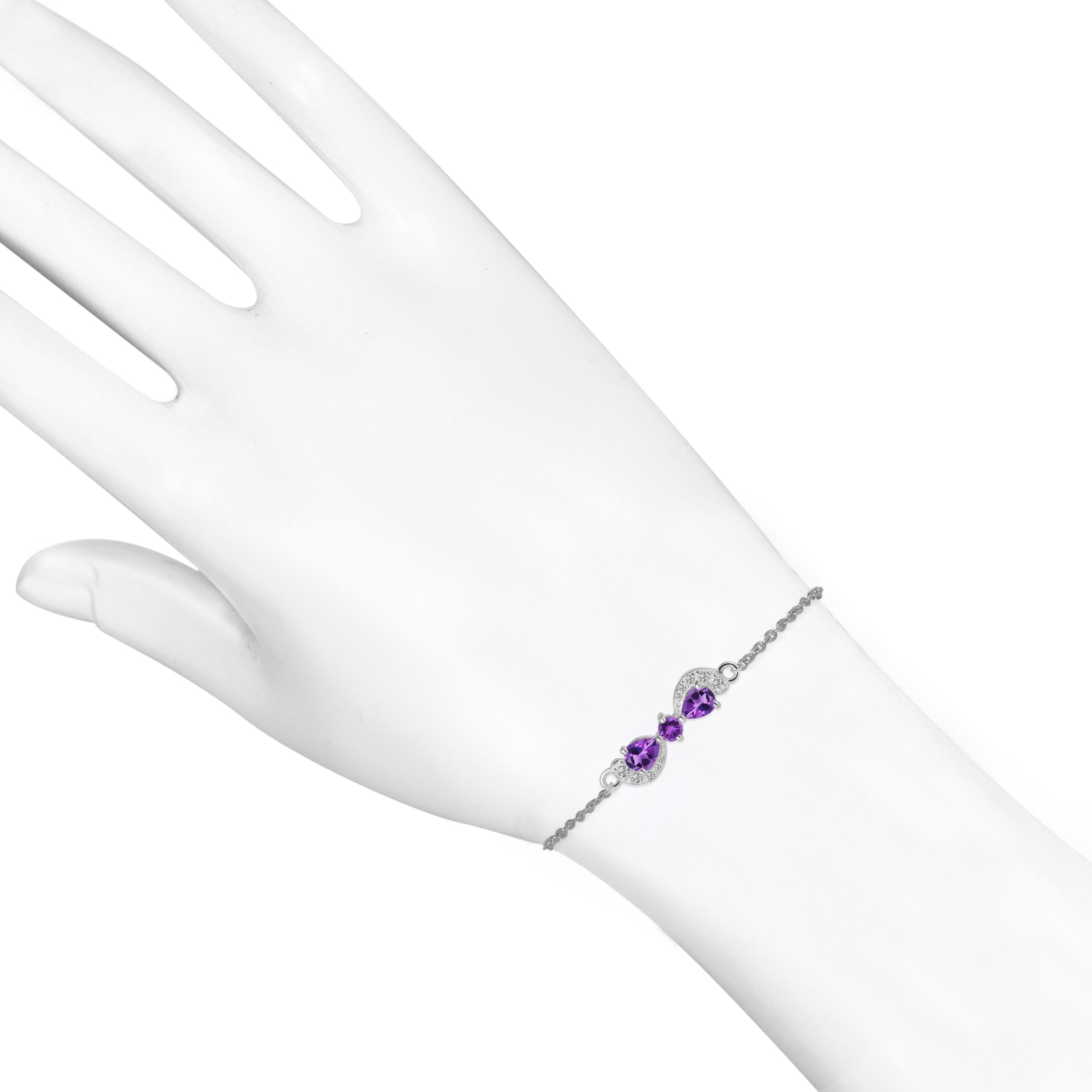 amethyst-white-topaz-bracelet-with-adjustable-camera-lock-amt-rdb-145
