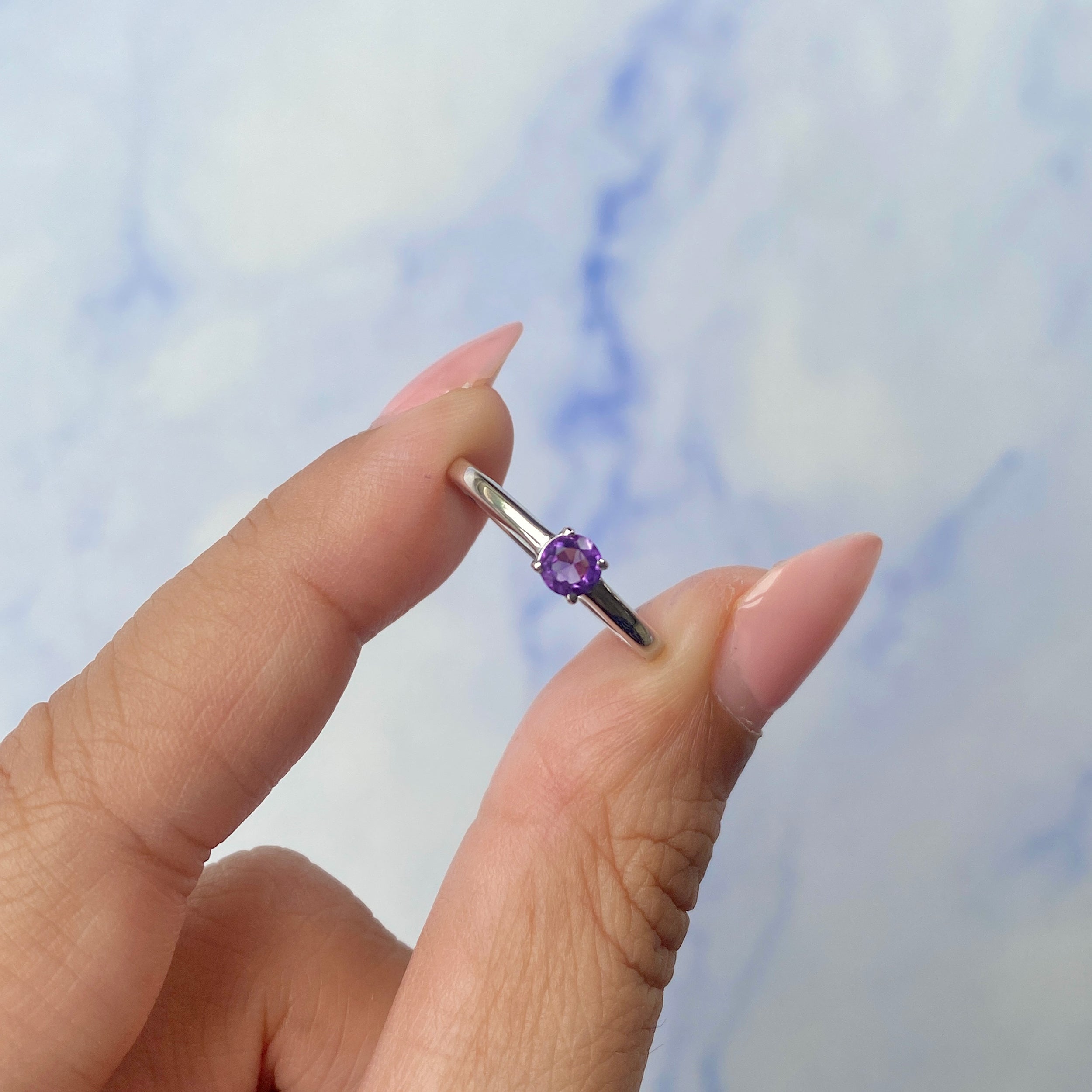 Amethyst Ring-(AMT-RDR-235.)