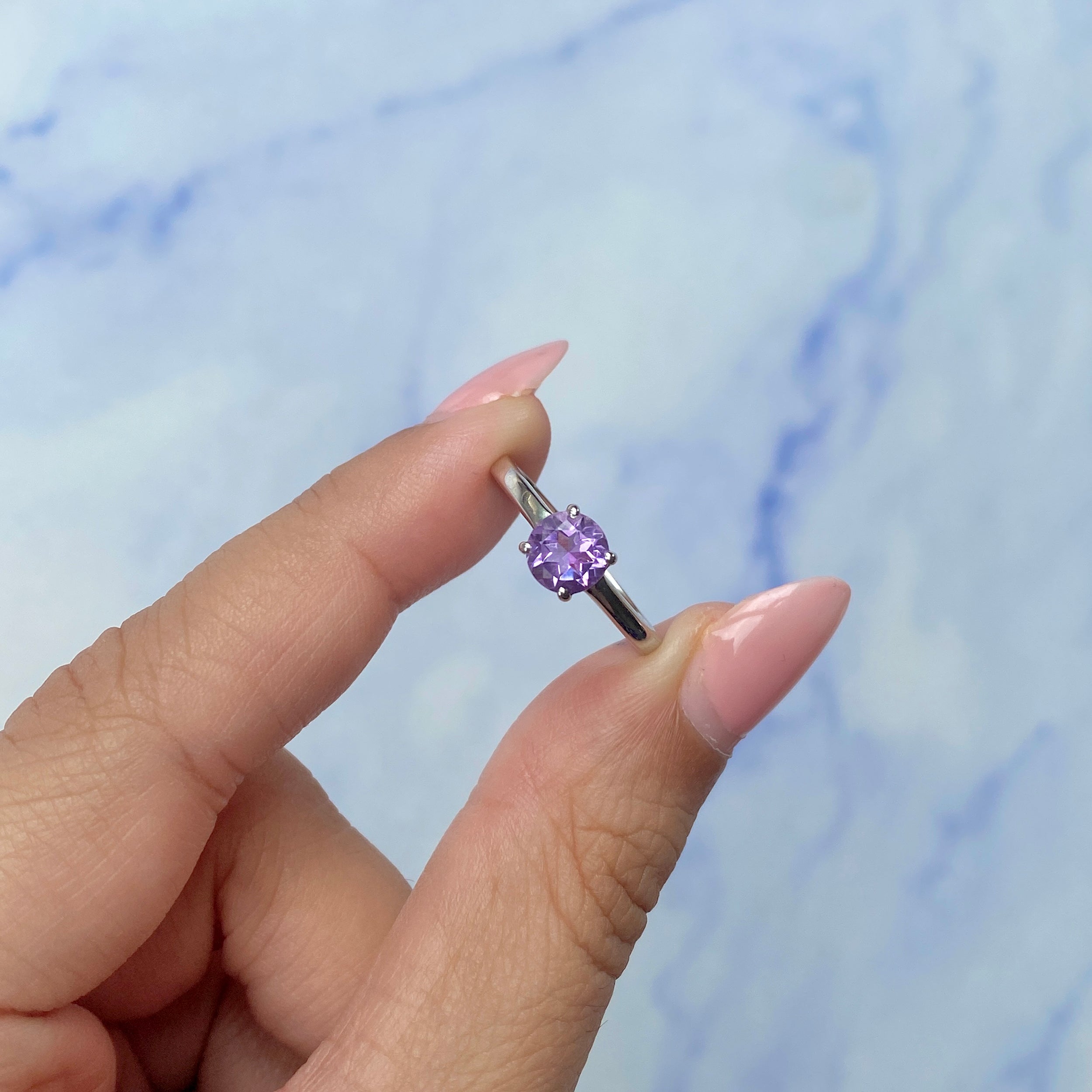 Amethyst Ring-(AMT-RDR-236.)