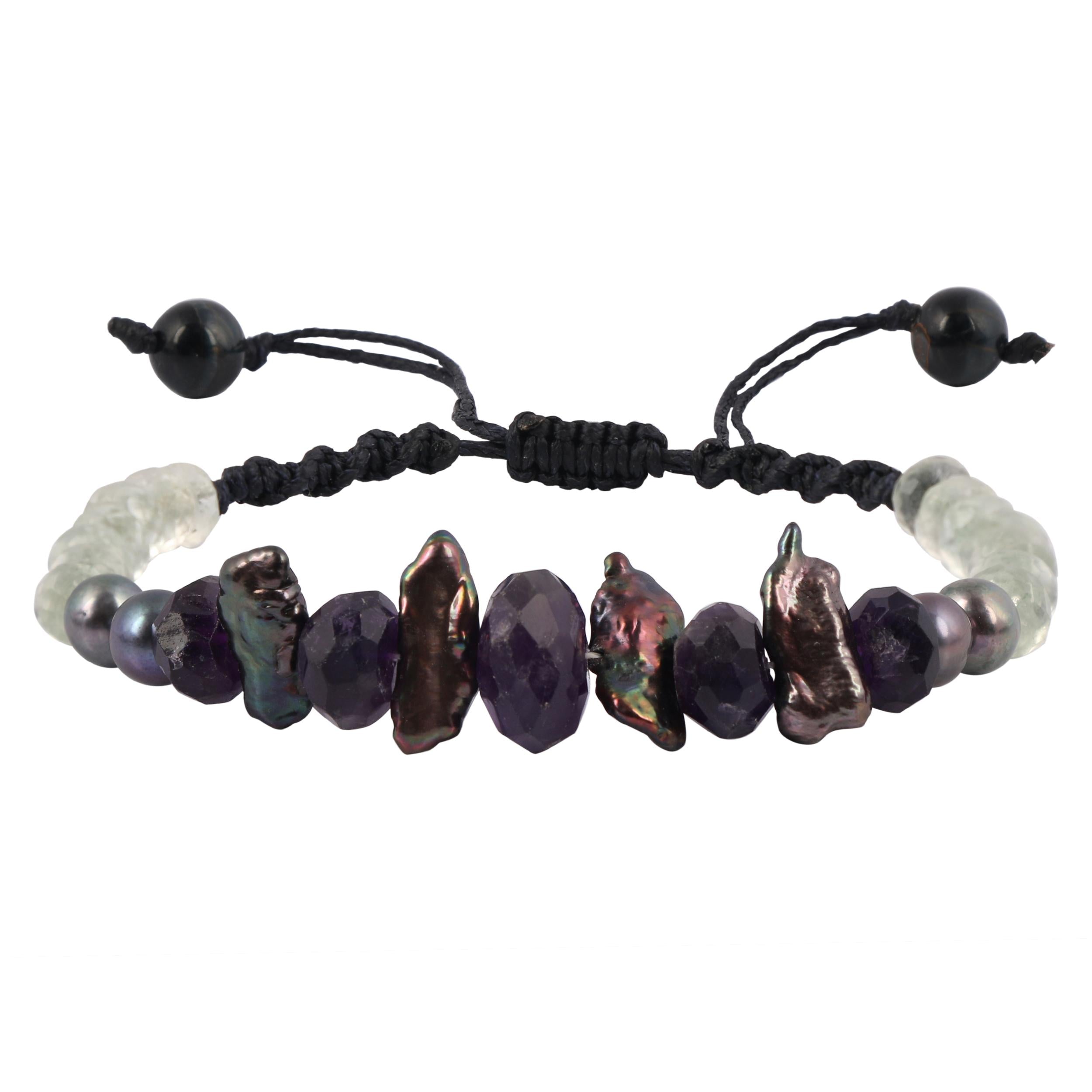 amethyst-pearl-green-amethyst-beaded-bracelet-bdd-11-101