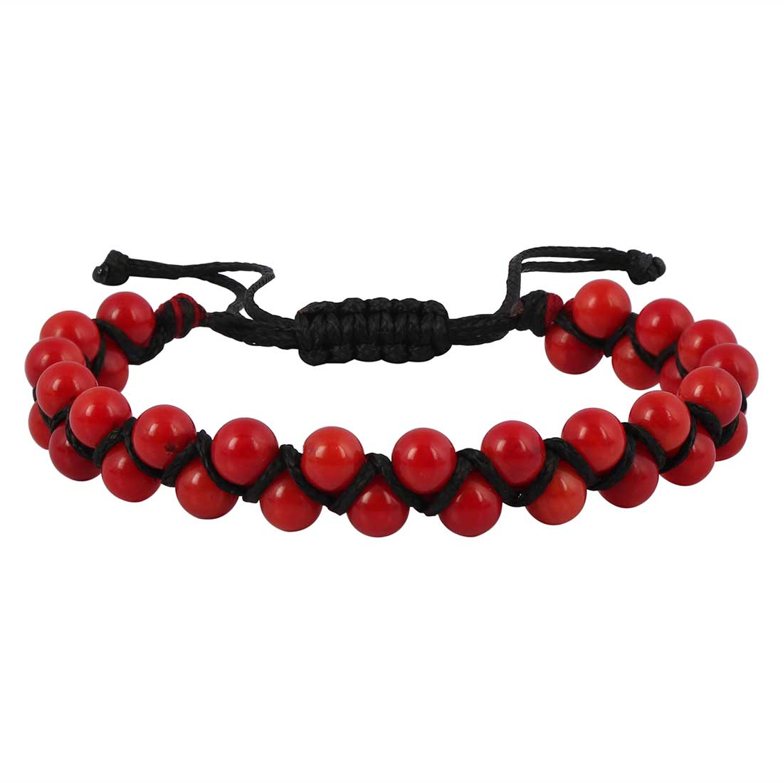 red-coral-beaded-bracelet-bdd-11-113