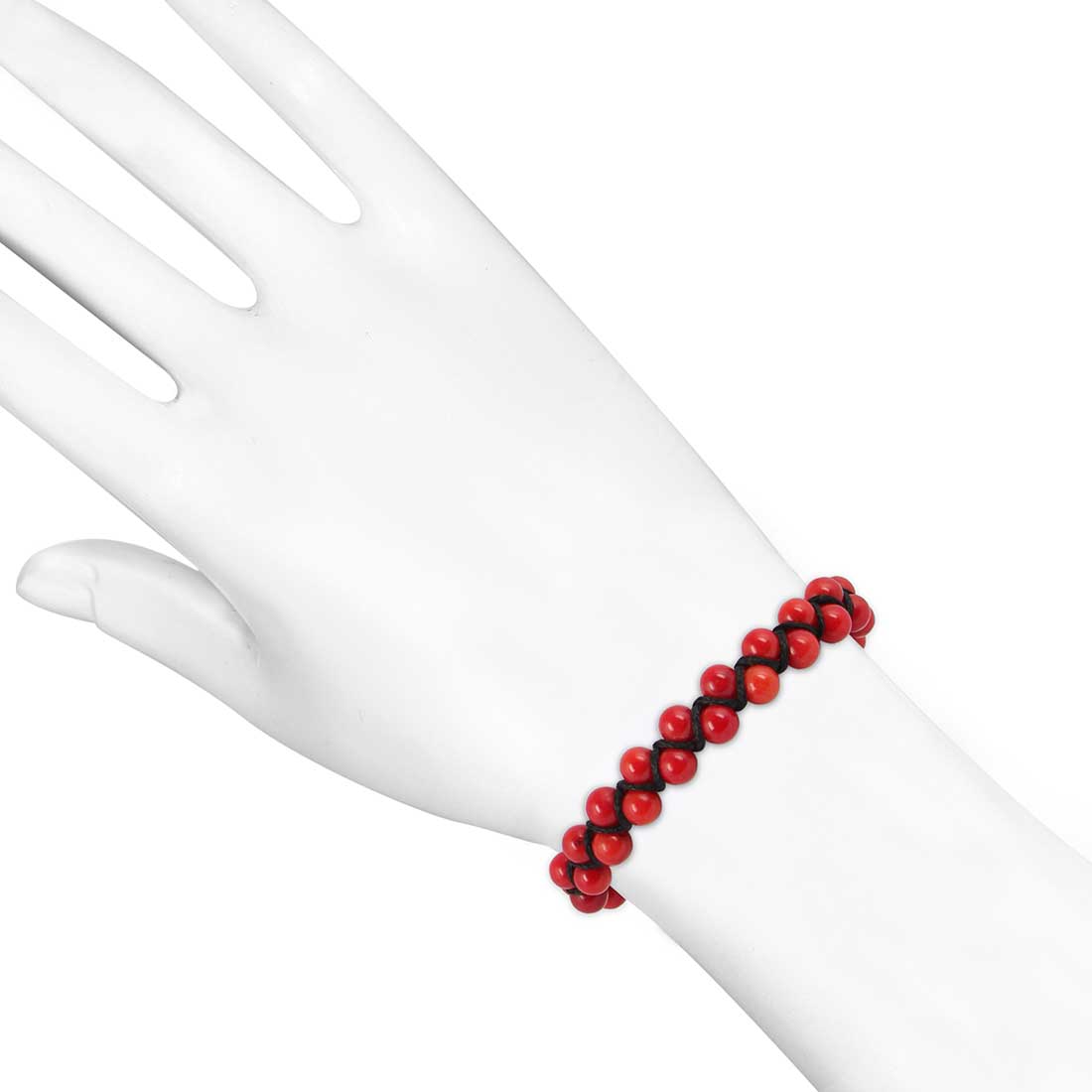 red-coral-beaded-bracelet-bdd-11-113